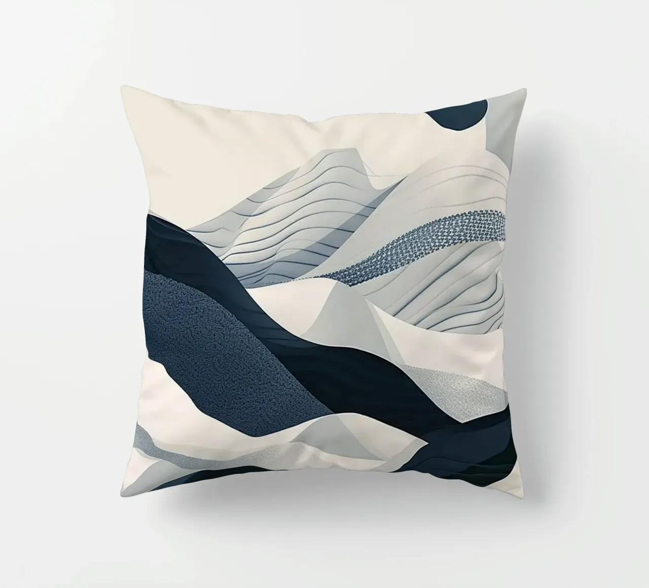 Blue Abstraction cuscino da Hey Vincent