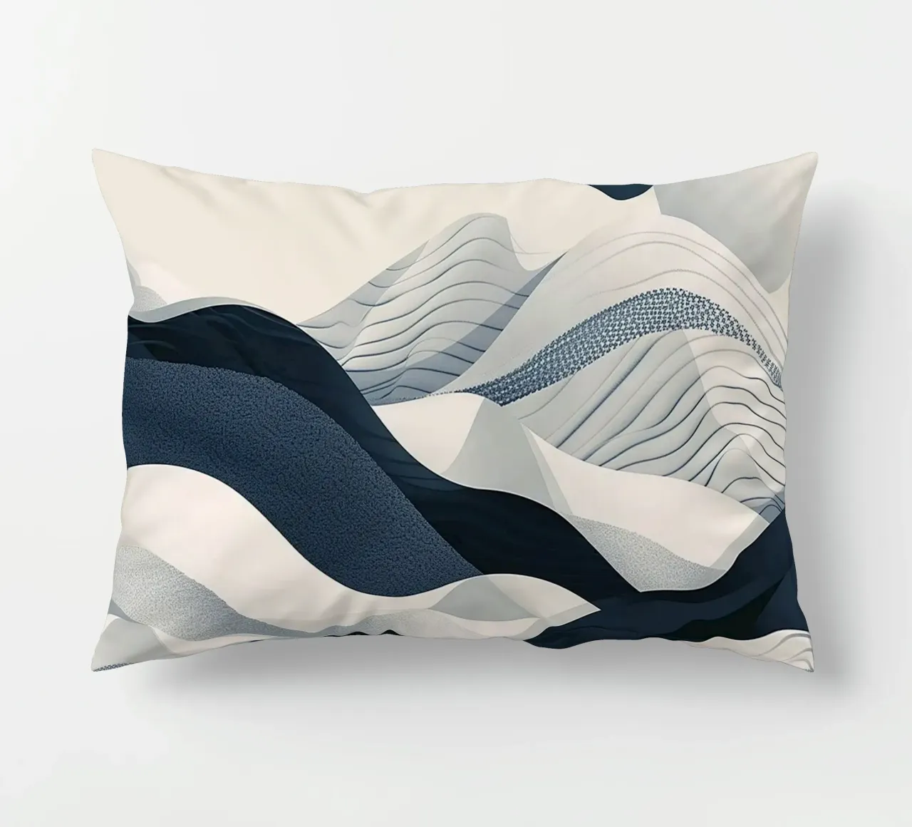 Blue Abstraction cuscino da Hey Vincent