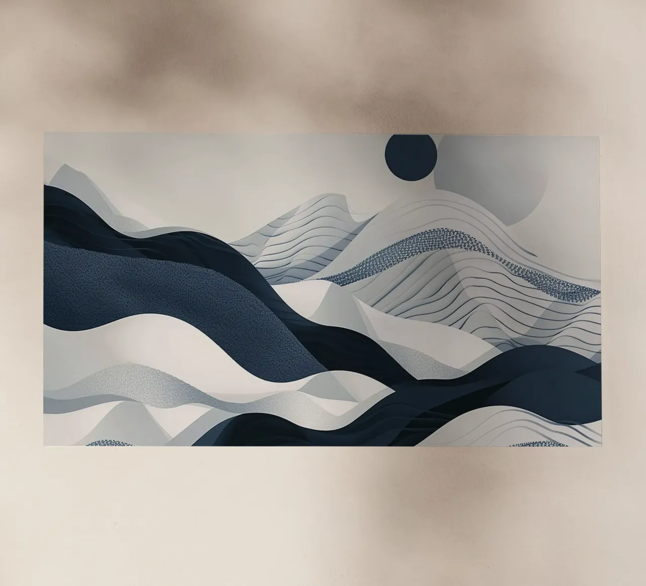 Blue Abstraction pellicola backlit da Hey Vincent