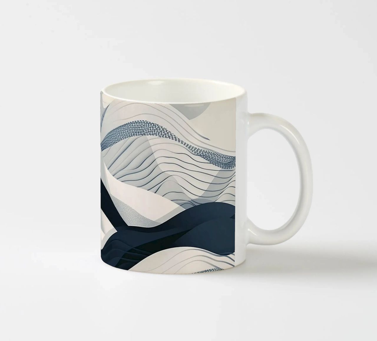 Blue Abstraction tazza in ceramica da Hey Vincent