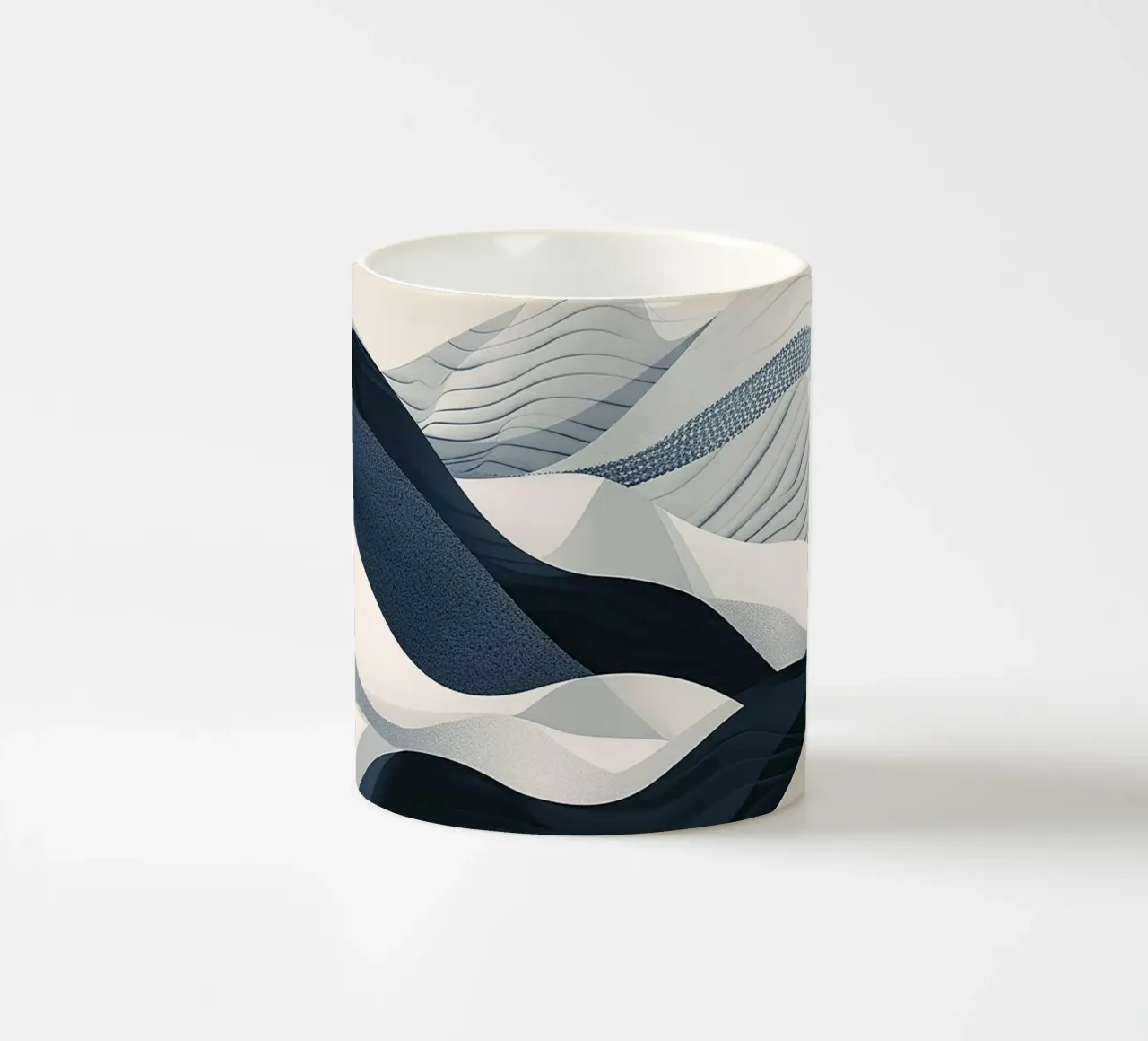 Blue Abstraction mug en céramique de Hey Vincent
