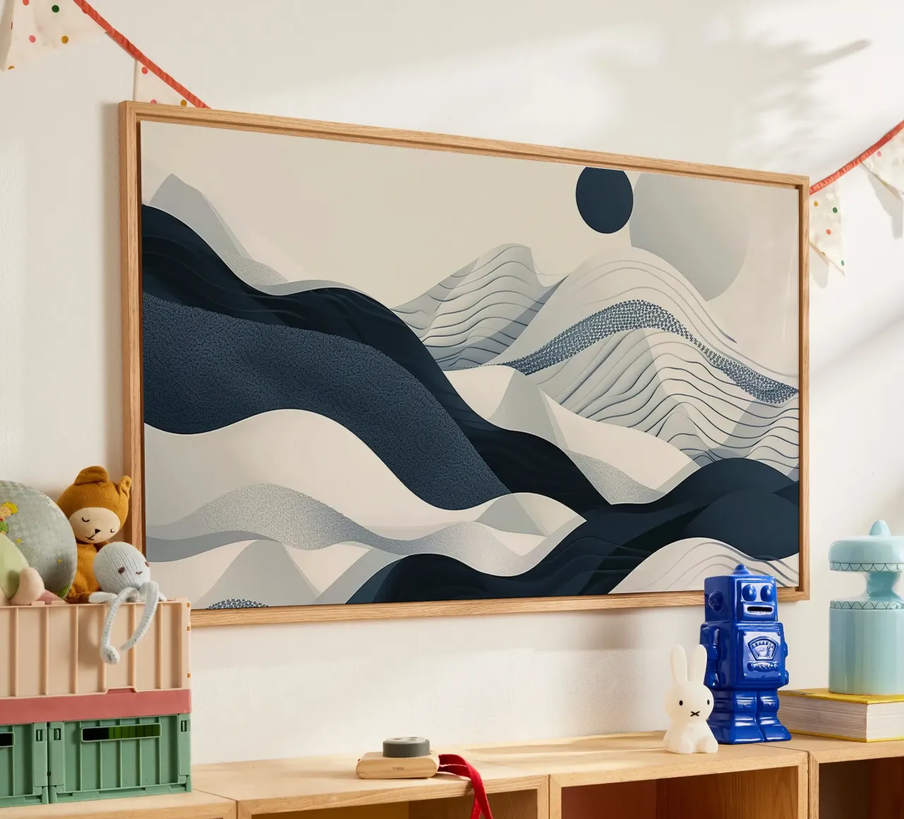 Blue Abstraction plexiglass da Hey Vincent