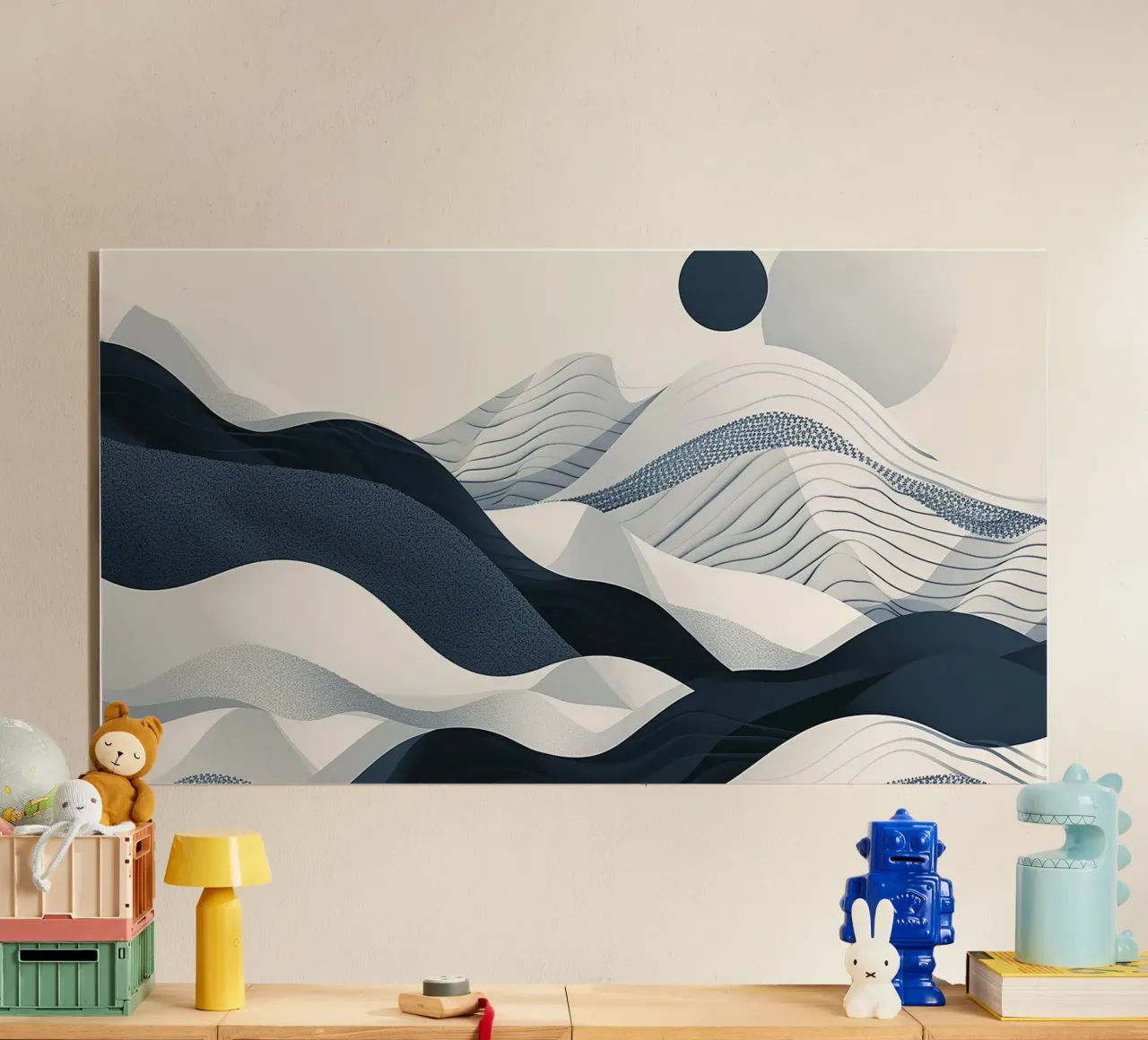 Blue Abstraction plexiglass da Hey Vincent