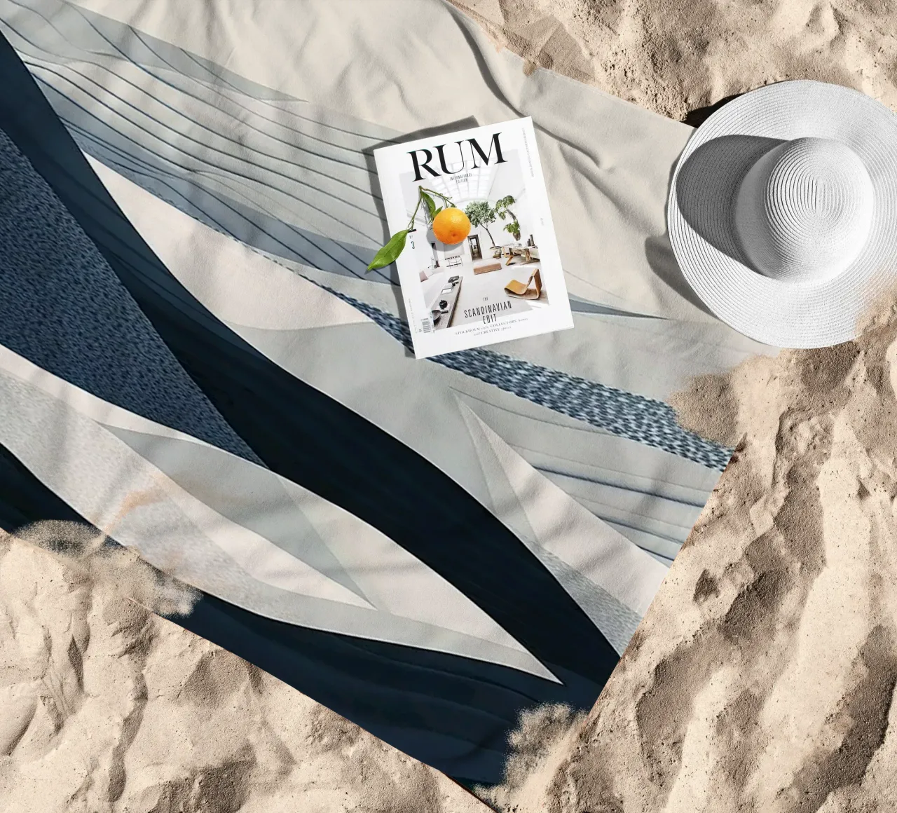 Blue Abstraction telo mare da Hey Vincent