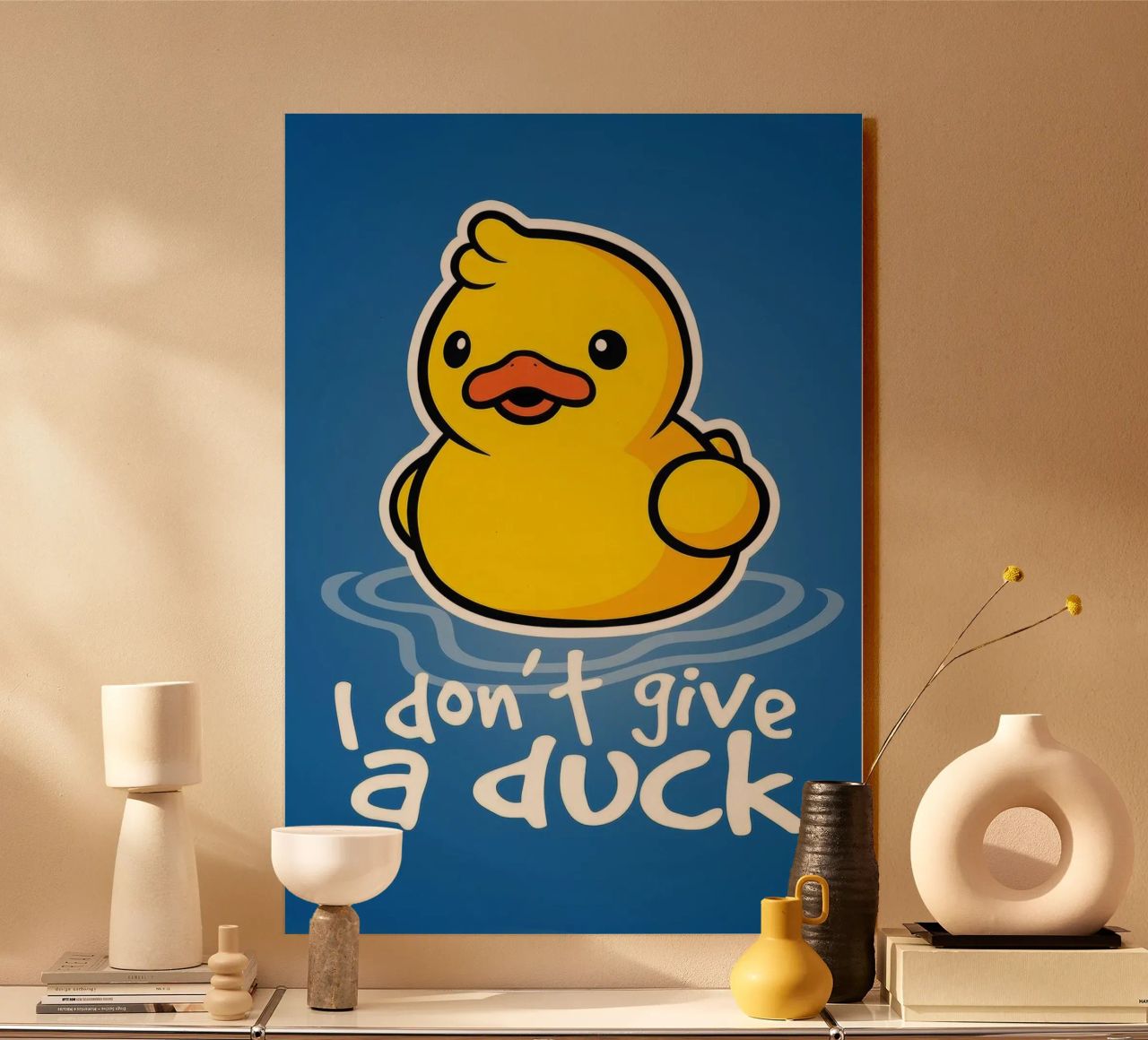 I don't a duck plexiglass da Nando Art