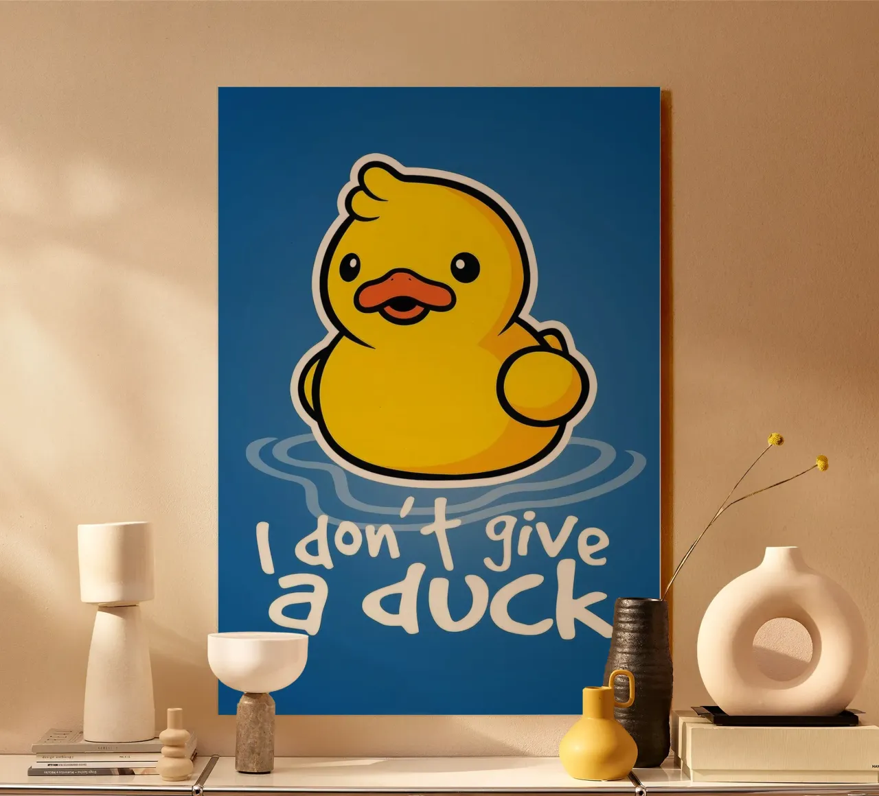 I don't a duck plexiglass da Nando Art