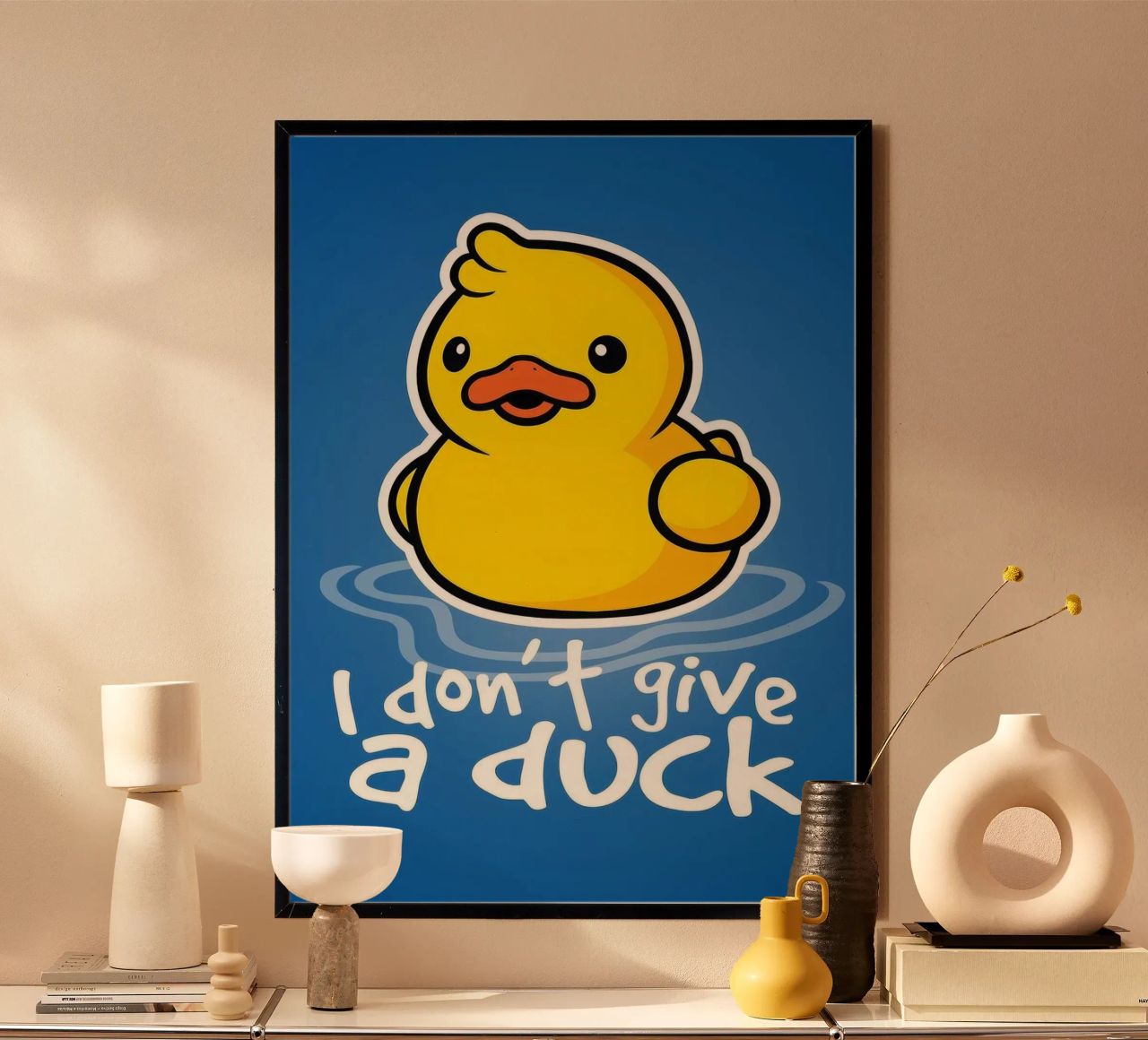 I don't a duck poster de Nando Art