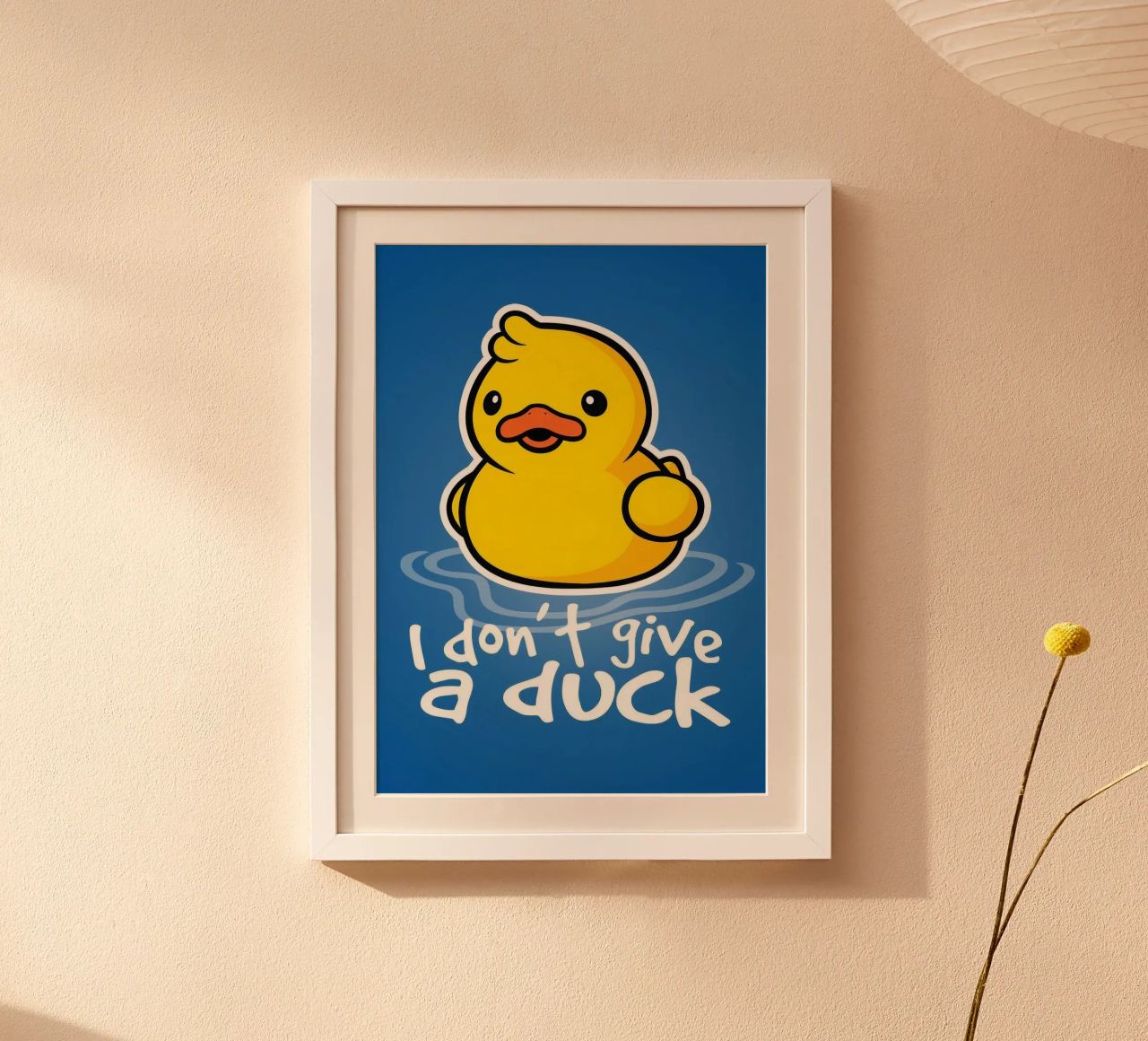 I don't a duck poster de Nando Art