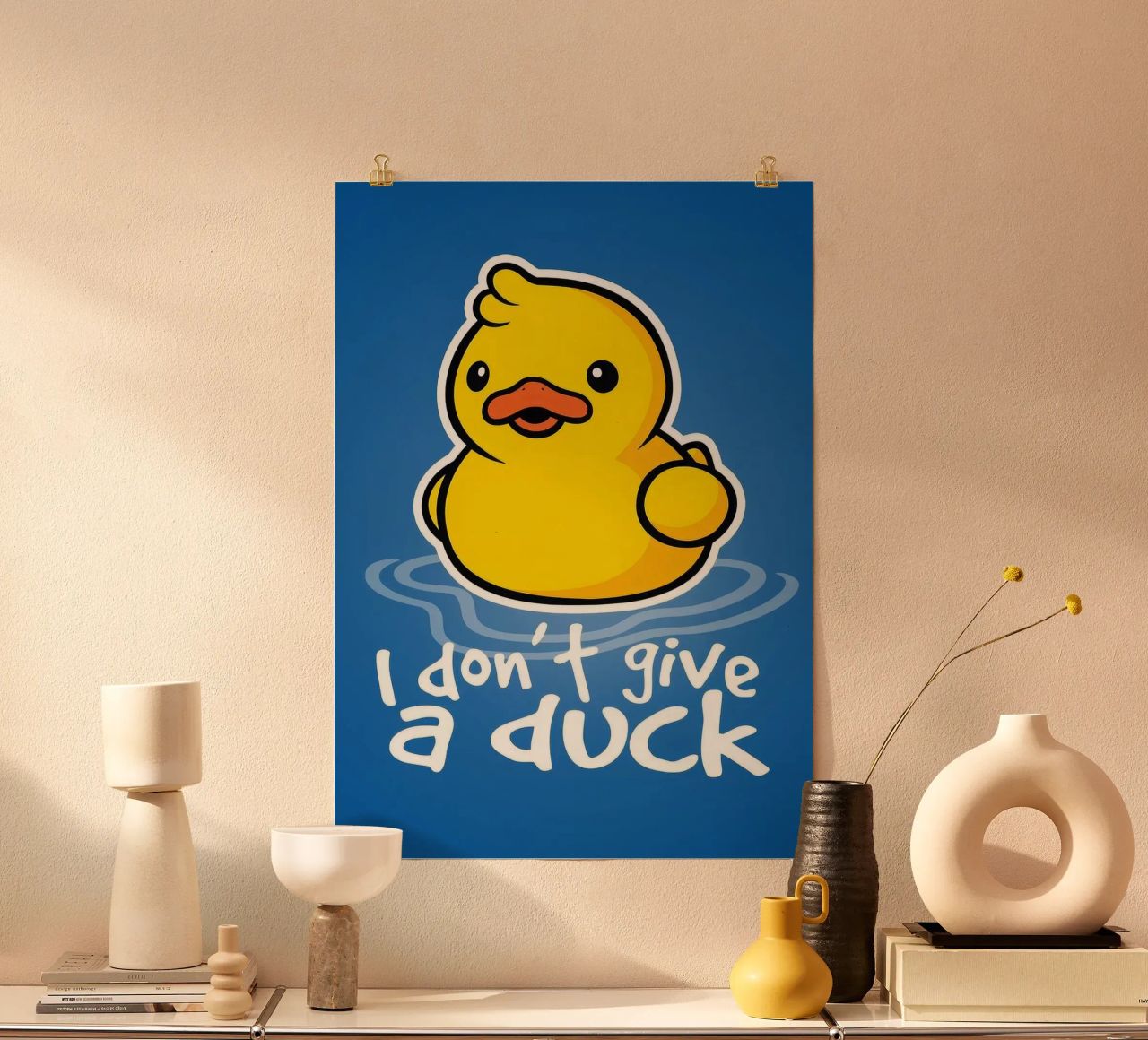 I don't a duck poster de Nando Art