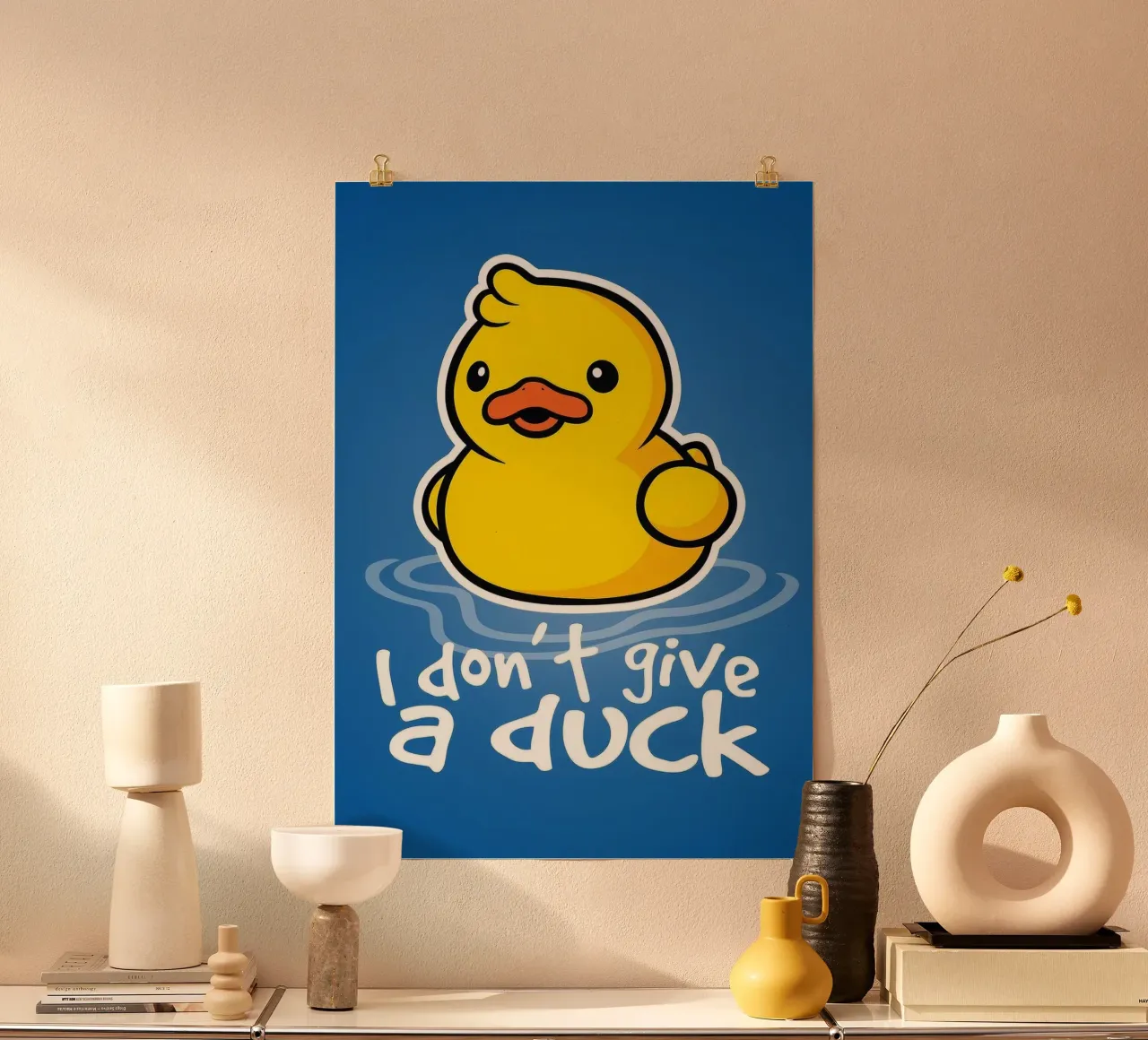 I don't a duck carta hahnemühle da Nando Art