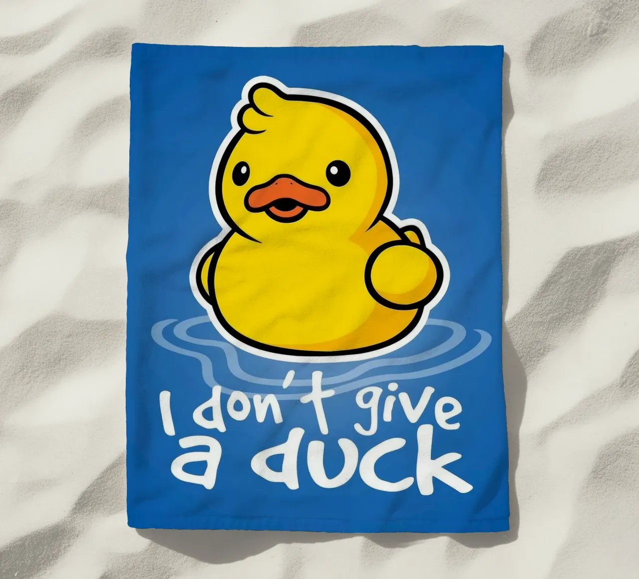 I don't a duck telo mare da Nando Art