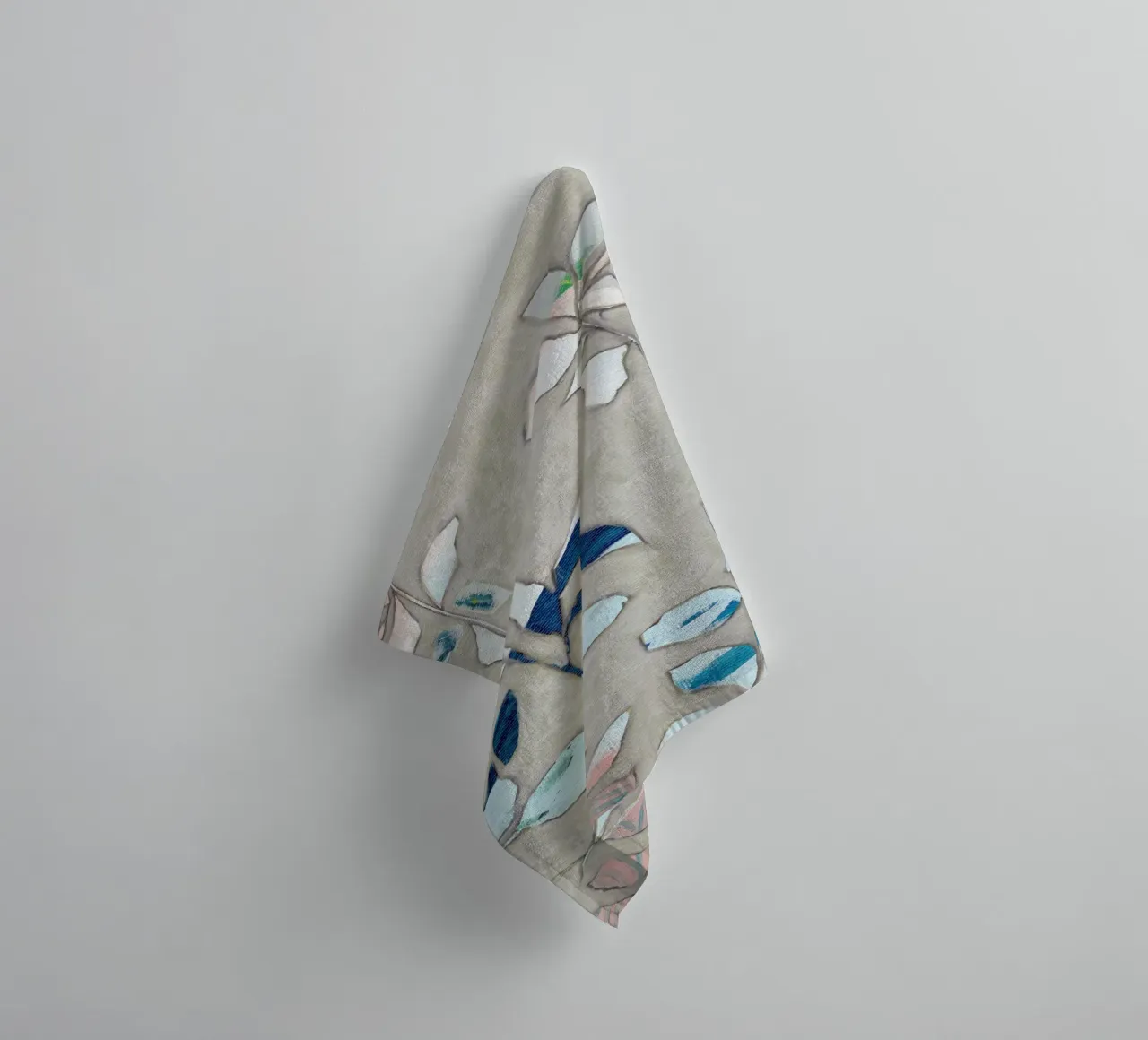 Abstract gebladerte badhanddoek van Nikitajariwala
