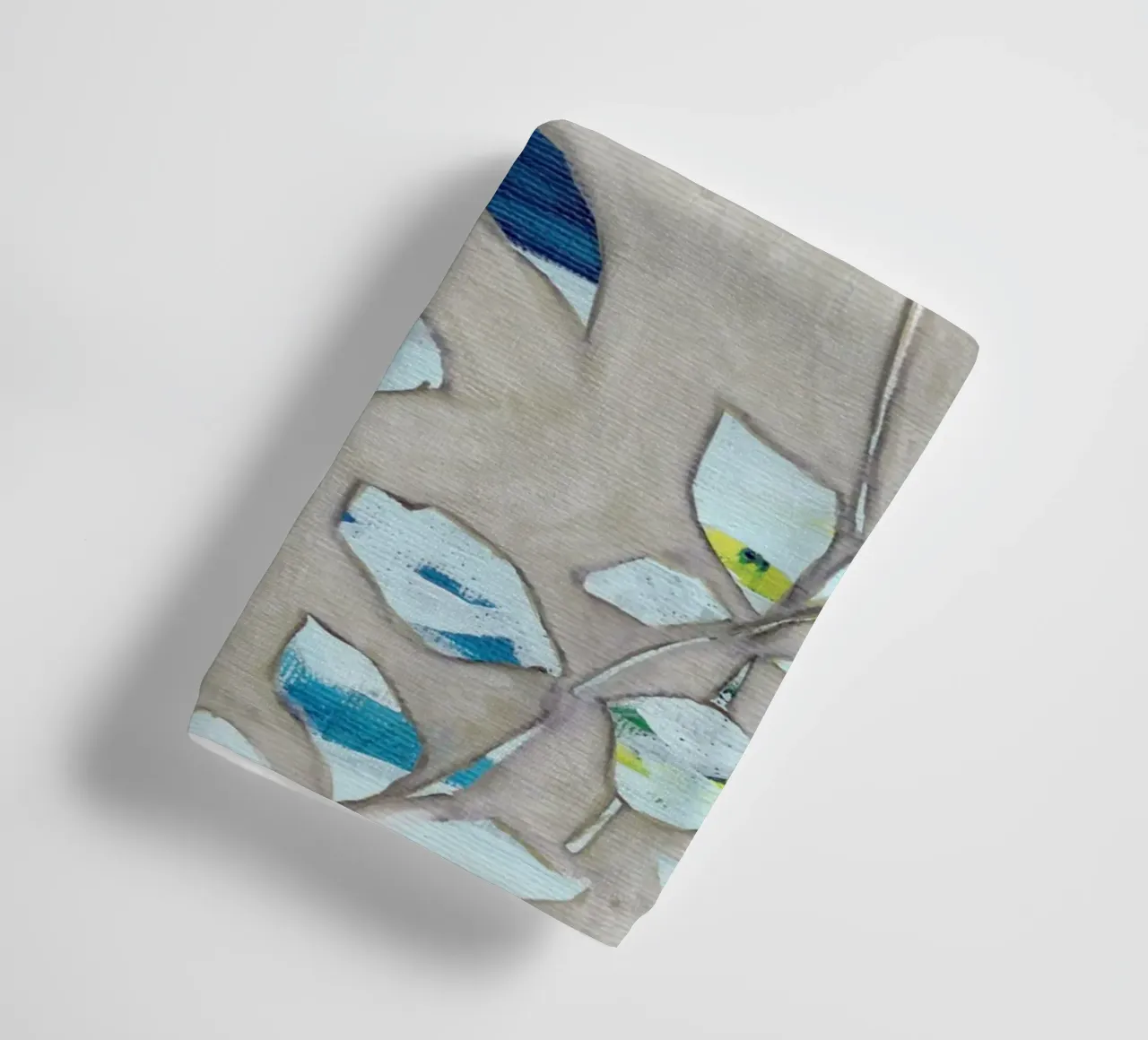 Abstract gebladerte badhanddoek van Nikitajariwala