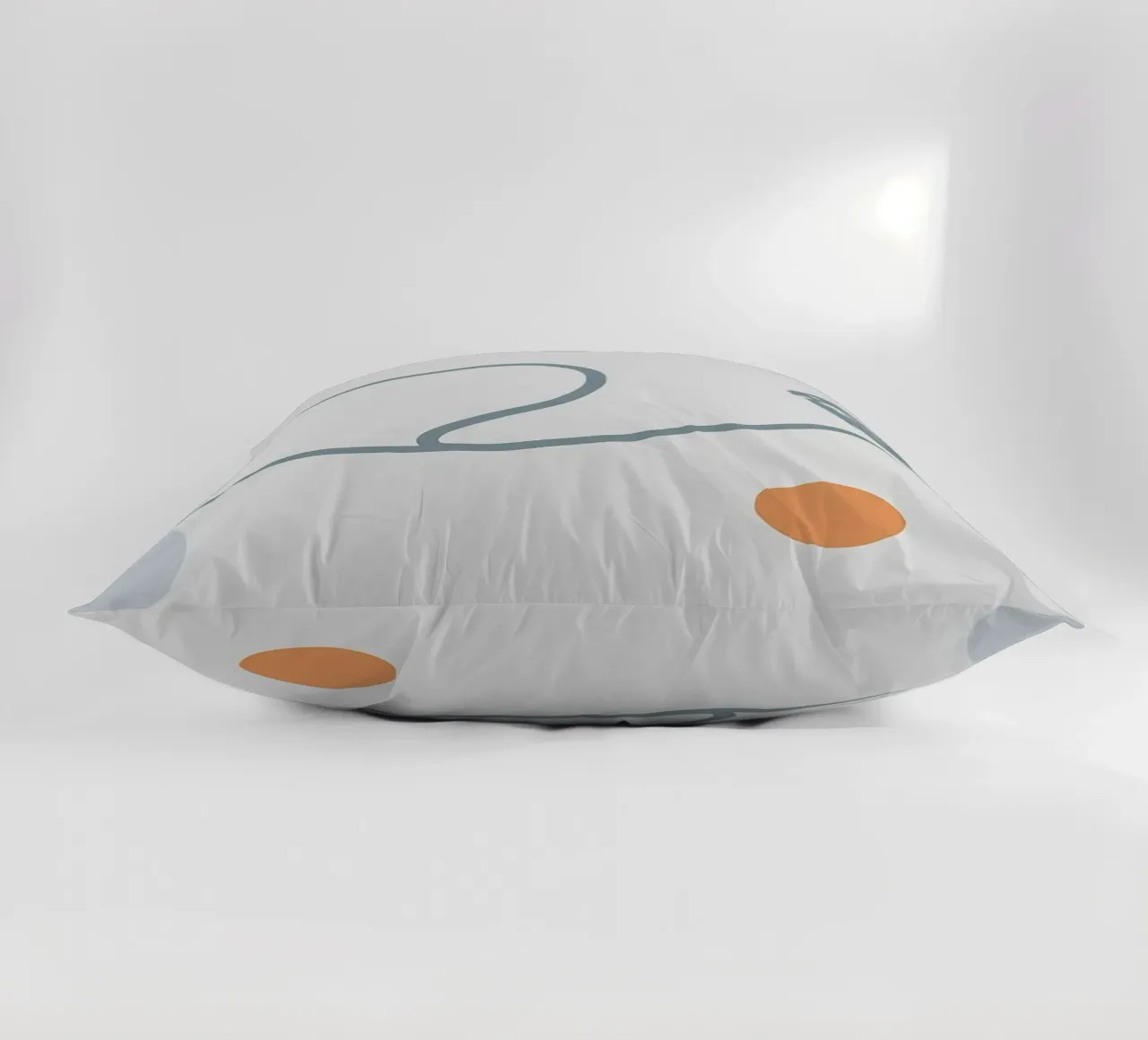 Grey Abstraction II cuscino da Hey Vincent