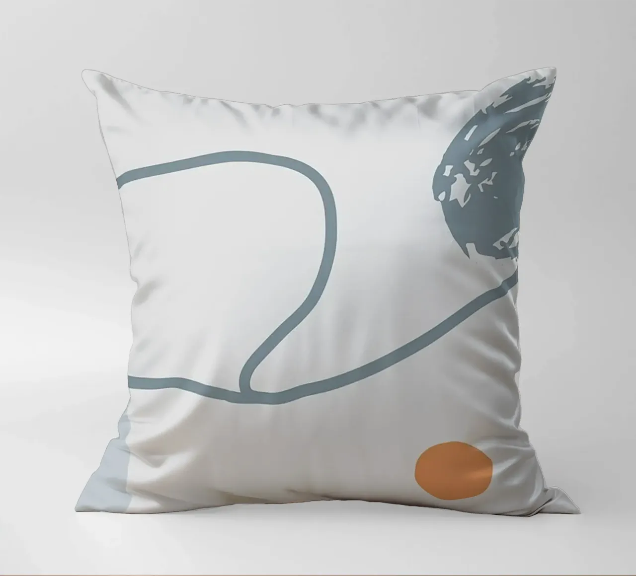 Grey Abstraction II coussin de Hey Vincent