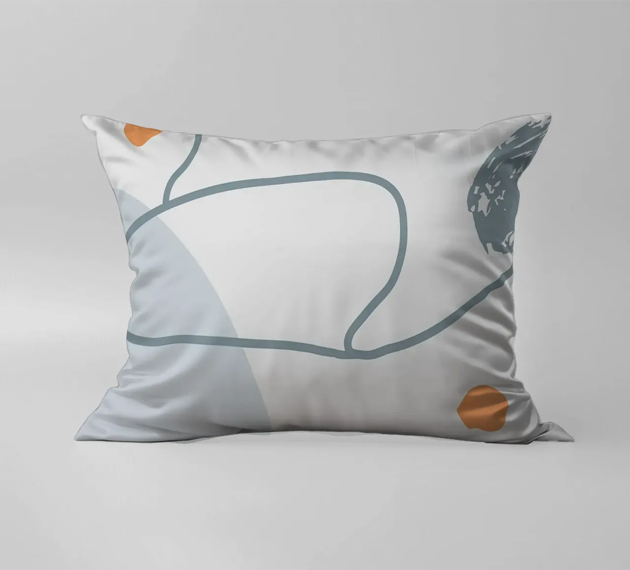 Grey Abstraction II cuscino da Hey Vincent