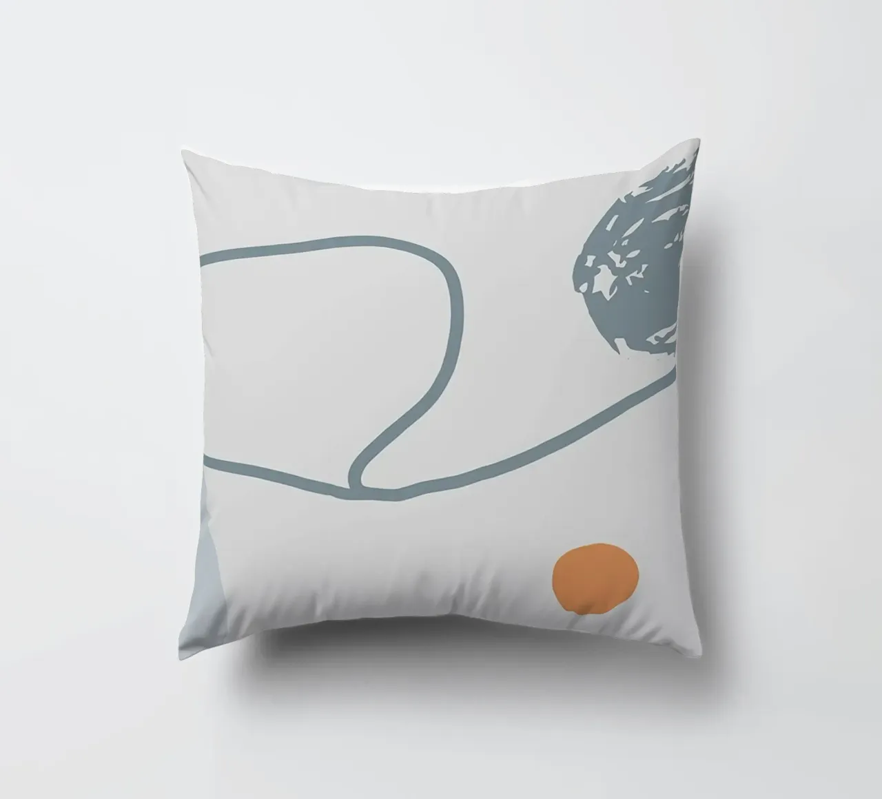 Grey Abstraction II cuscino da Hey Vincent