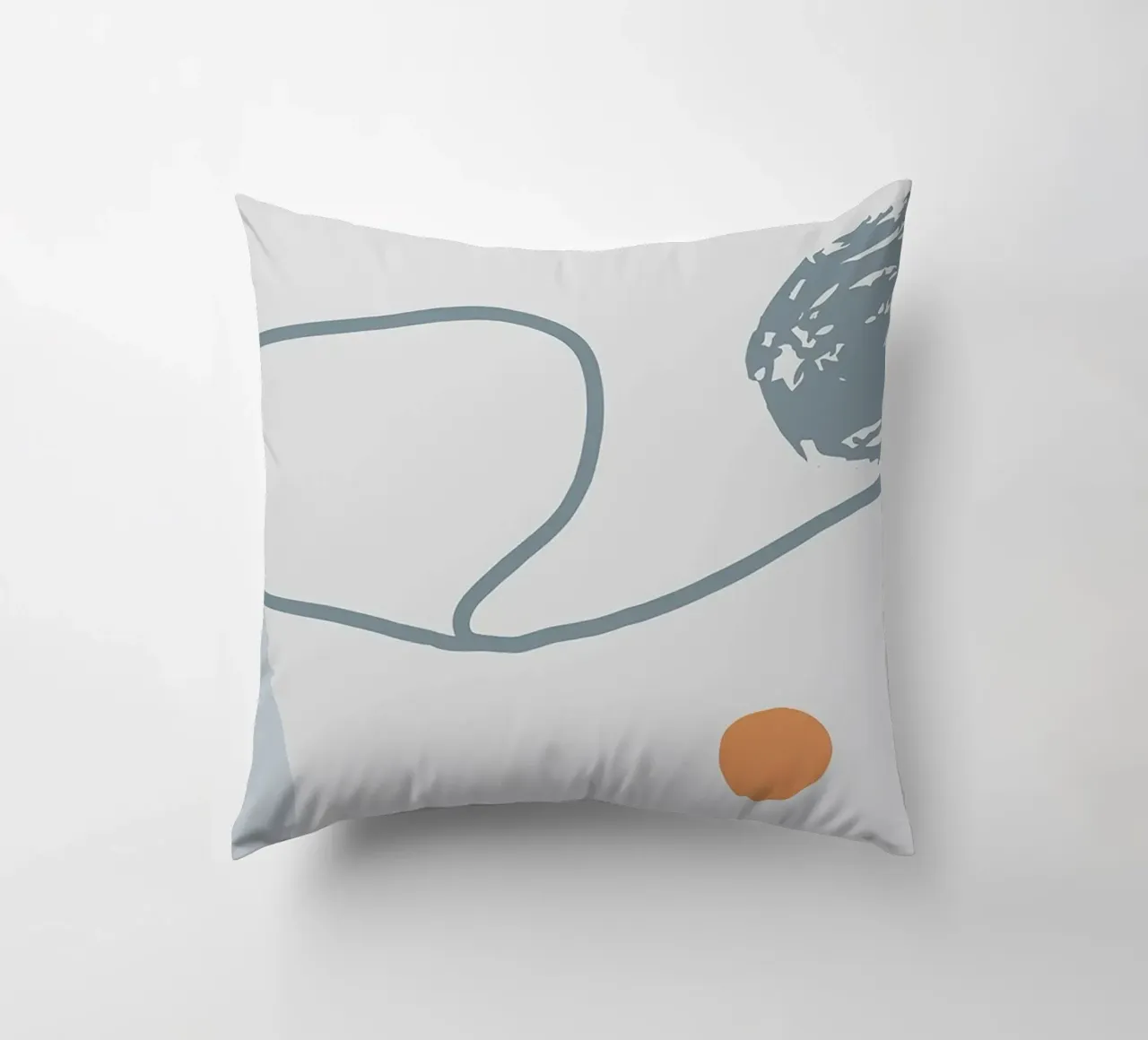 Grey Abstraction II cuscino da Hey Vincent