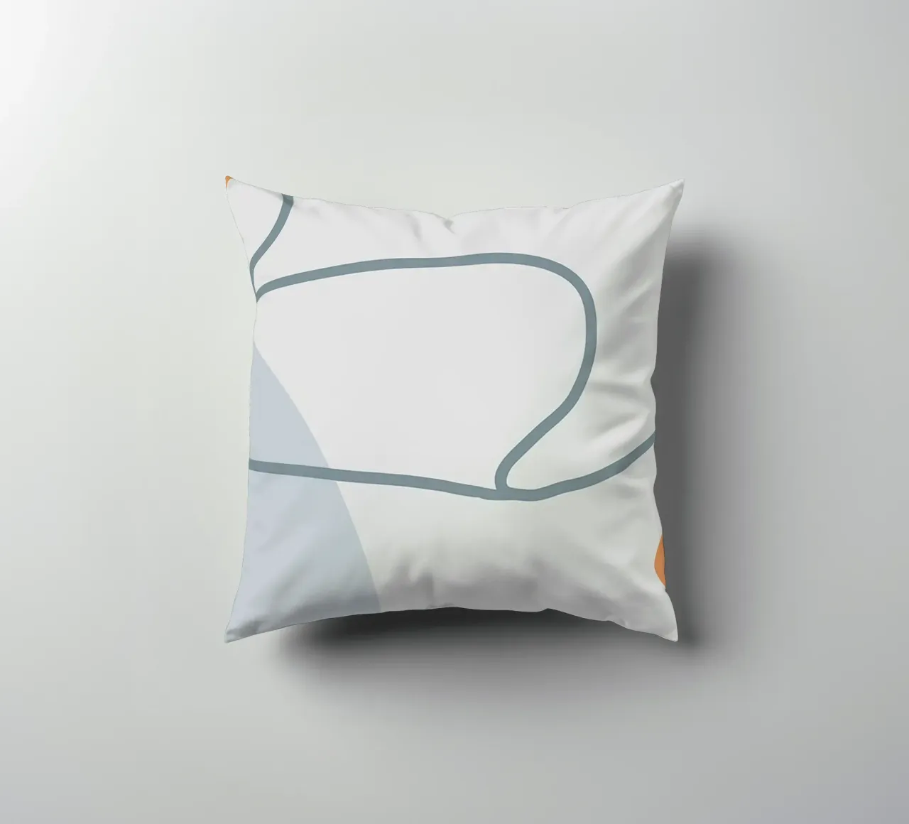 Grey Abstraction II cuscino da Hey Vincent