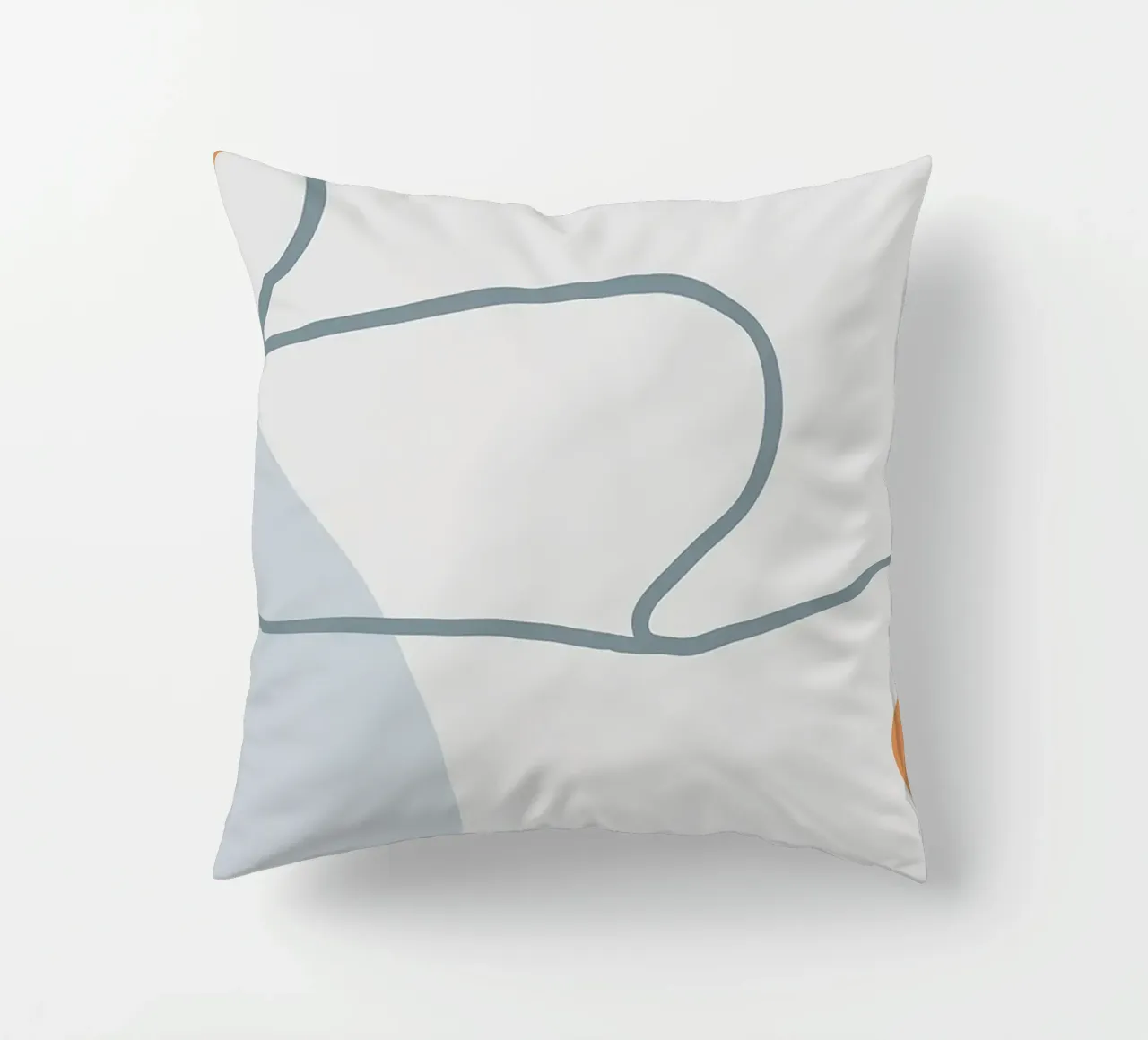 Grey Abstraction II cuscino da Hey Vincent