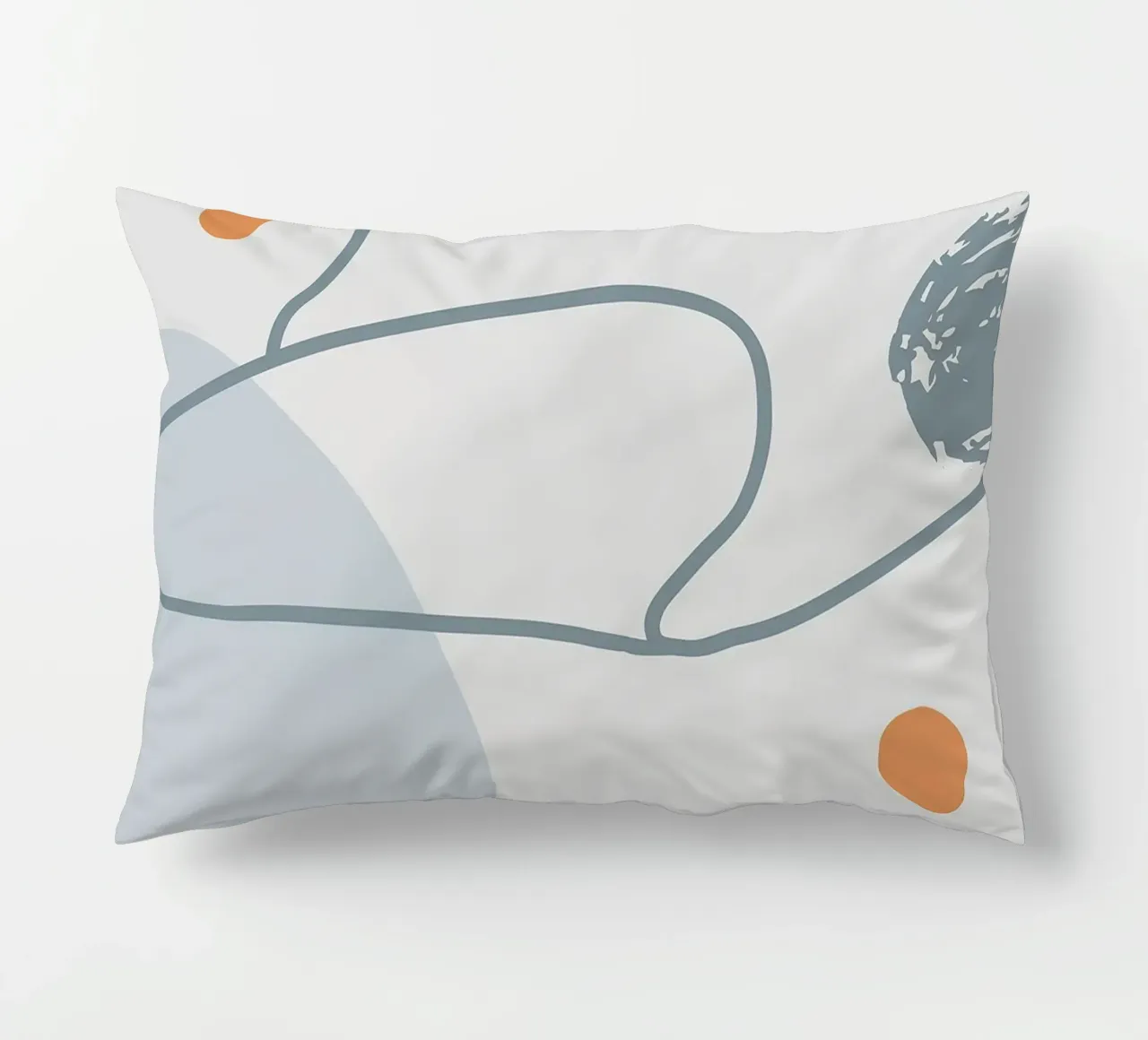 Grey Abstraction II cuscino da Hey Vincent