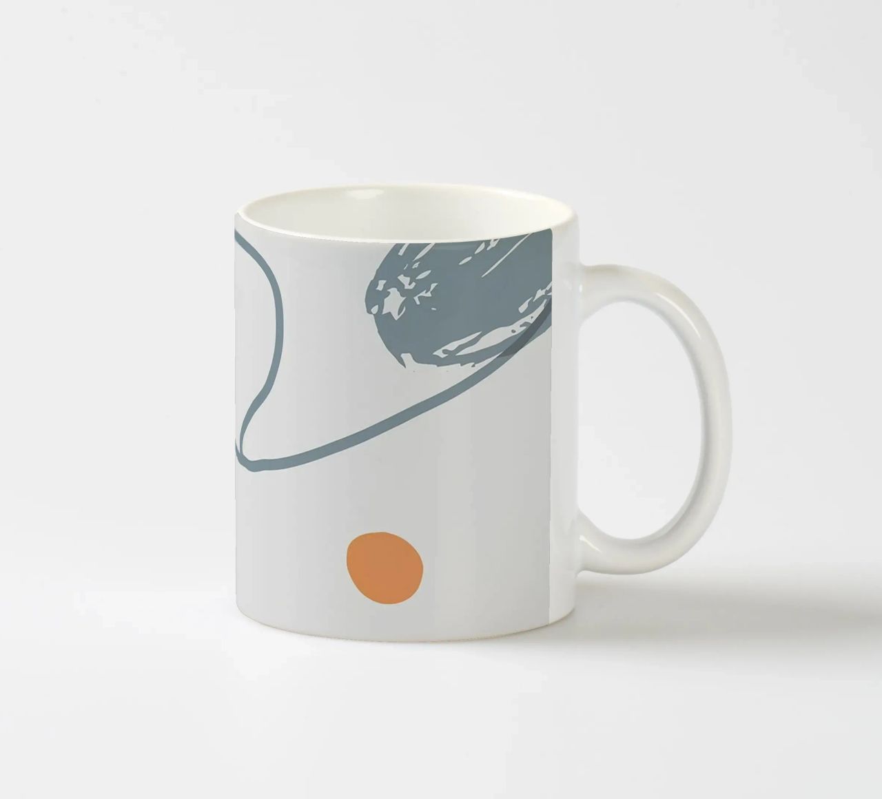 Grey Abstraction II tazza in ceramica da Hey Vincent