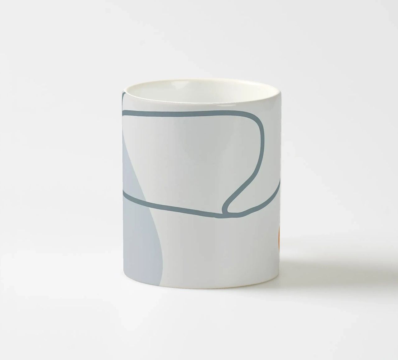 Grey Abstraction II tazza in ceramica da Hey Vincent