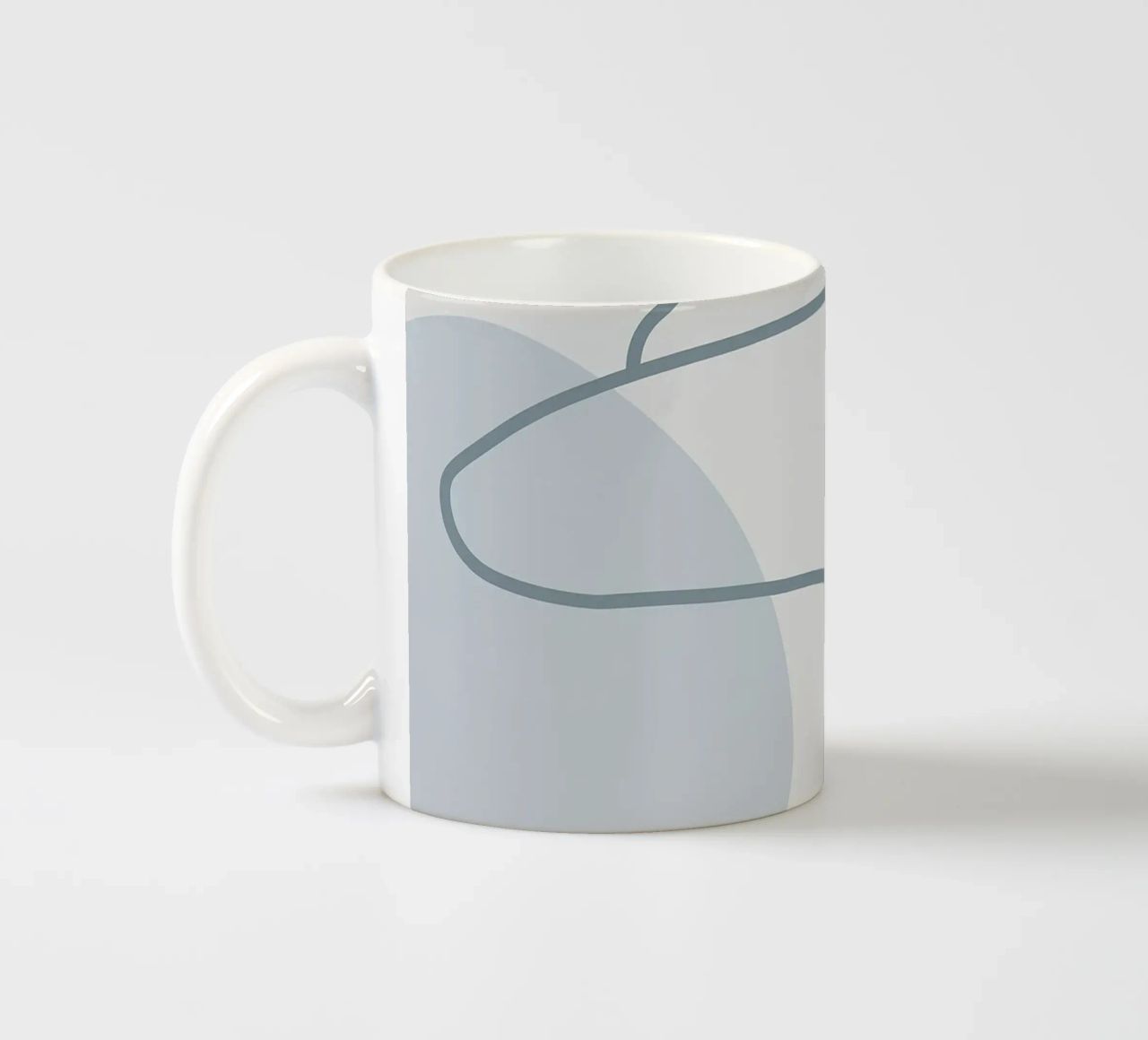 Grey Abstraction II tazza in ceramica da Hey Vincent