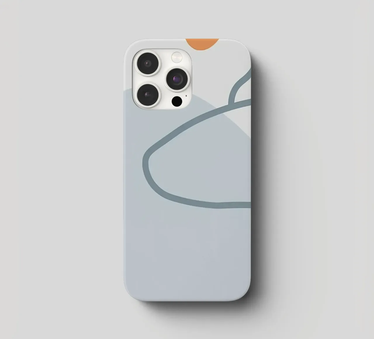 Grey Abstraction II cover iphone da Hey Vincent