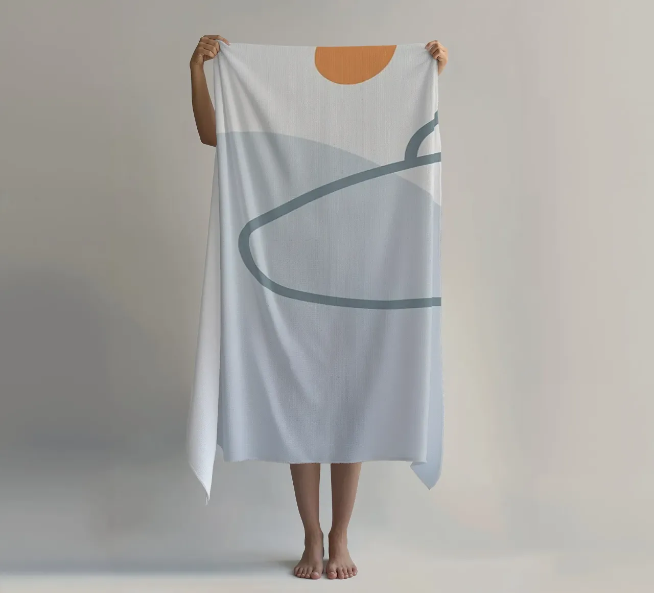 Grey Abstraction II telo mare da Hey Vincent