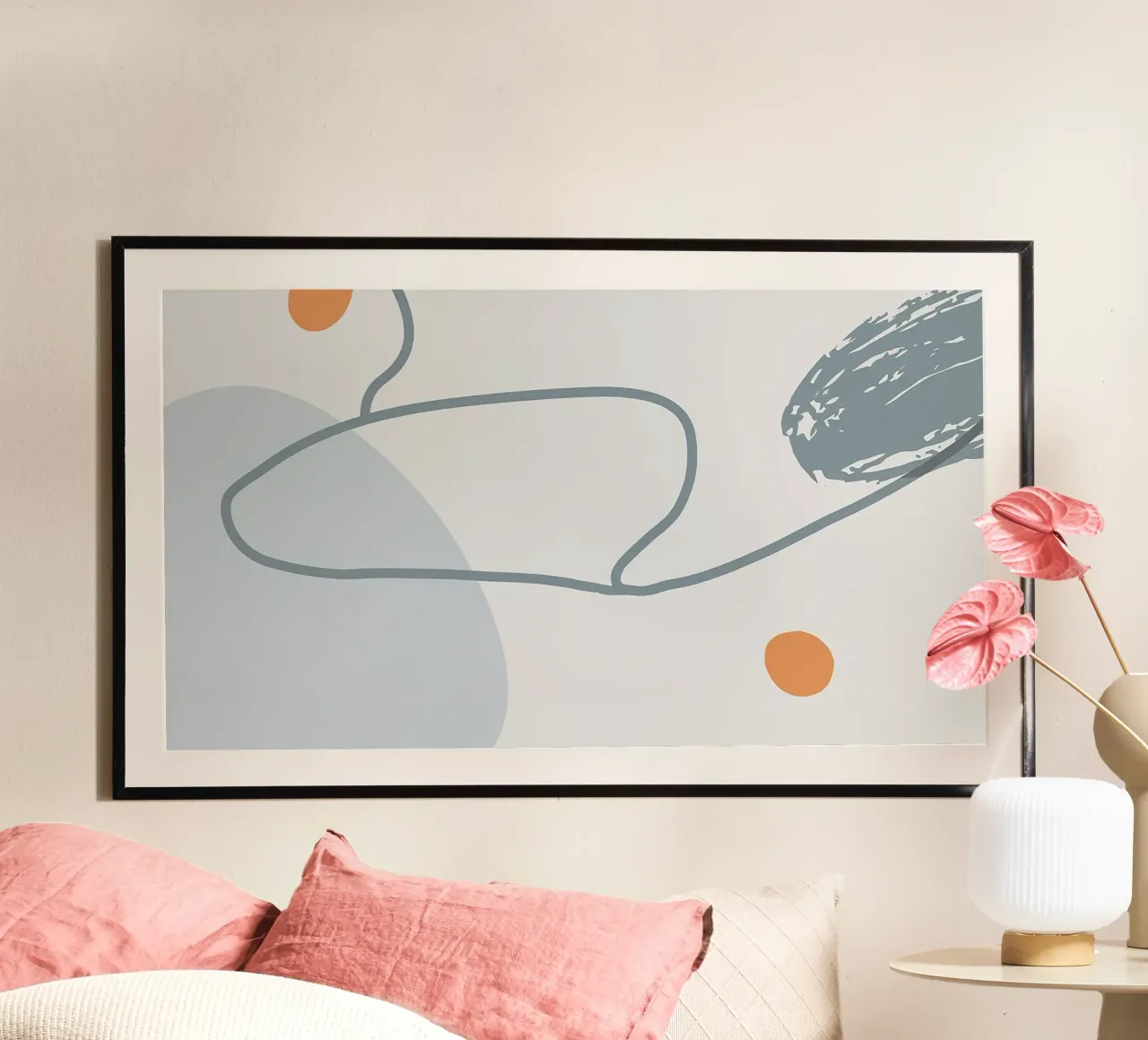 Grey Abstraction II carta hahnemühle da Hey Vincent