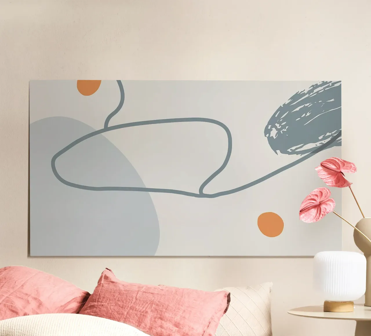 Grey Abstraction II carta hahnemühle da Hey Vincent