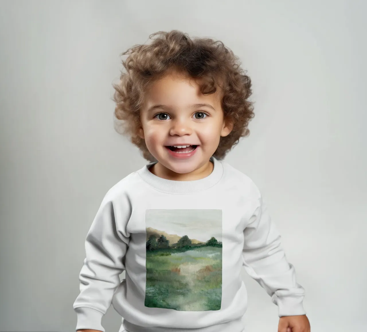 Vue de la colline sweat pour bébé de Nikitajariwala