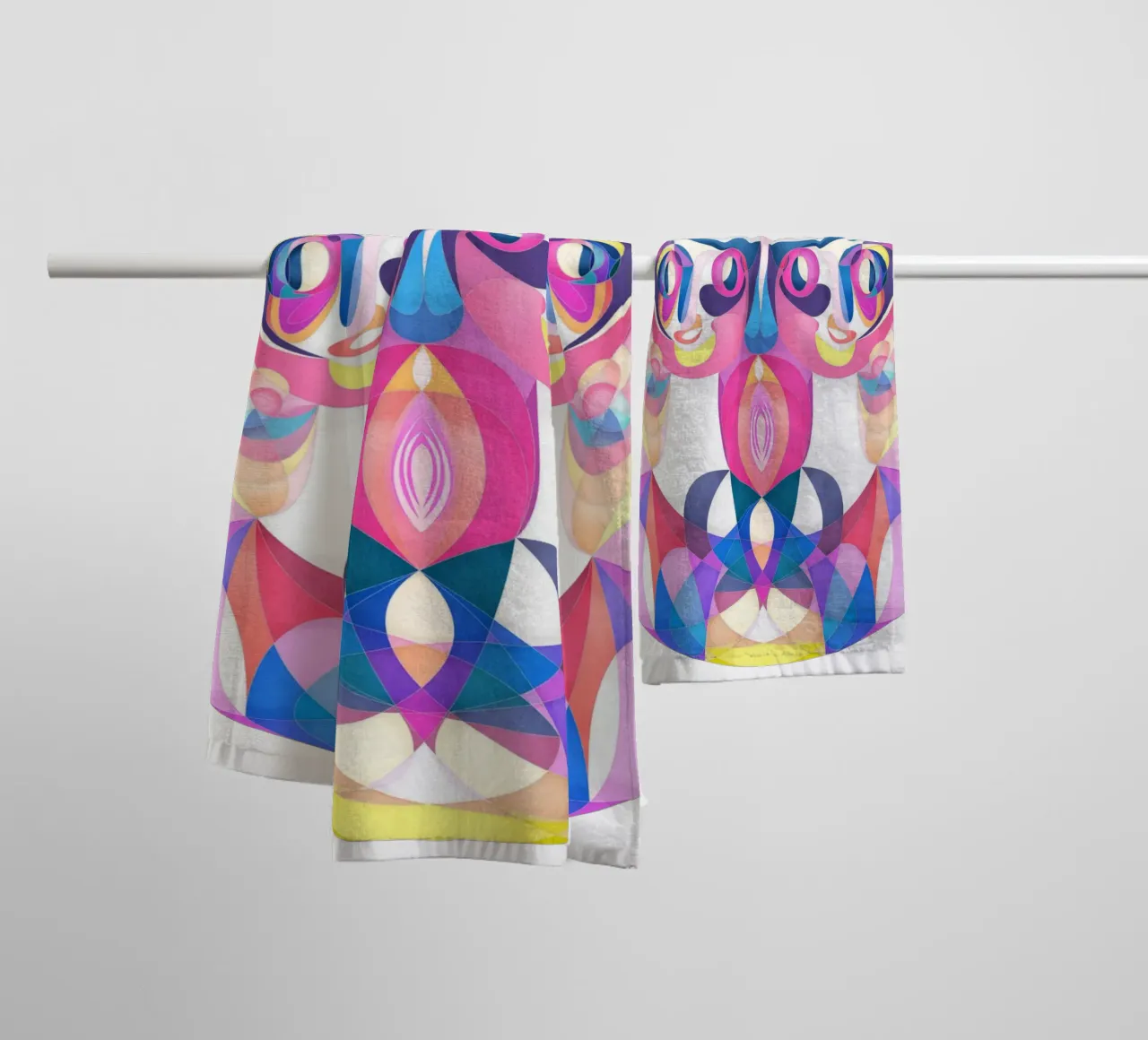 Solstice d'été serviette de bain de lovely lines