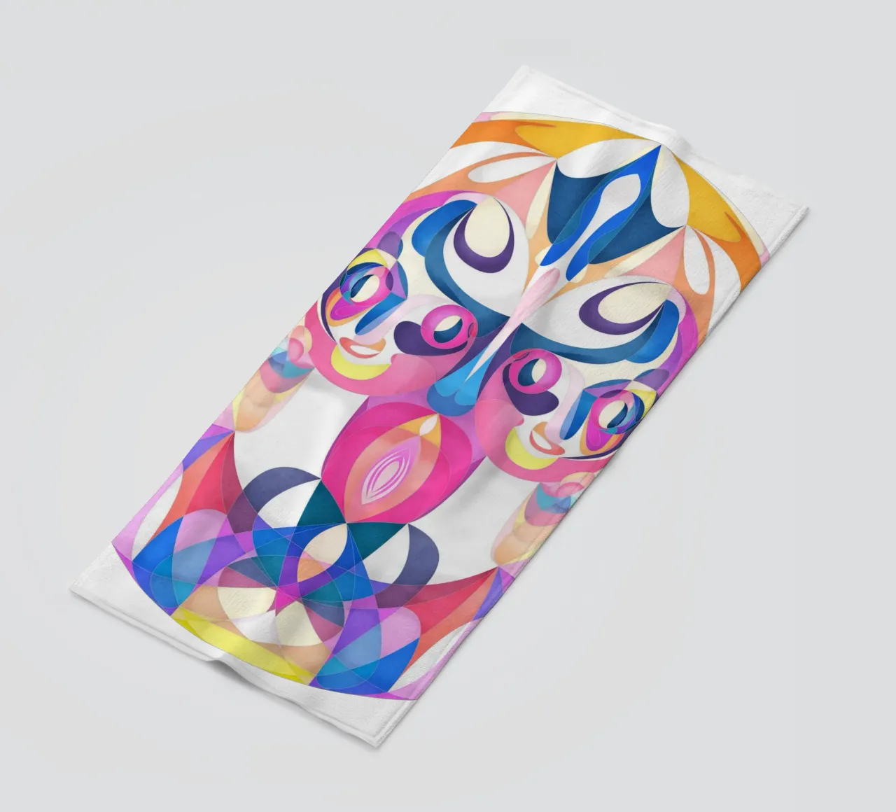 Sommersonnenwende Strandtuch von lovely lines