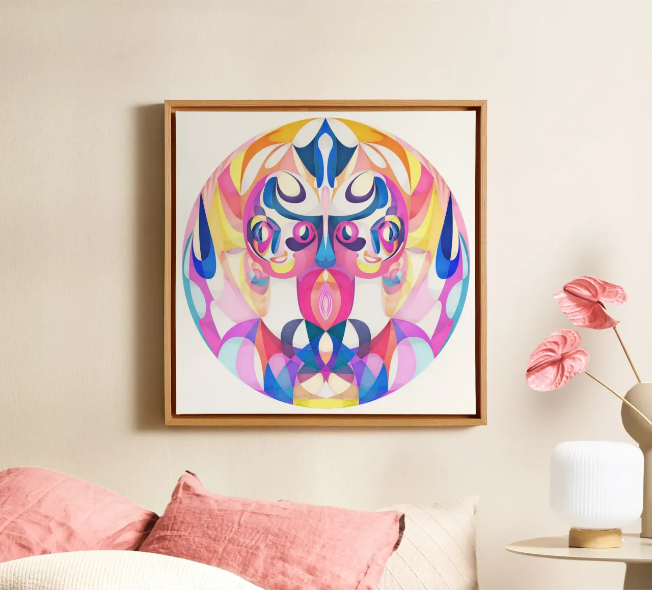 Summer Solstice canvas by lovely lines