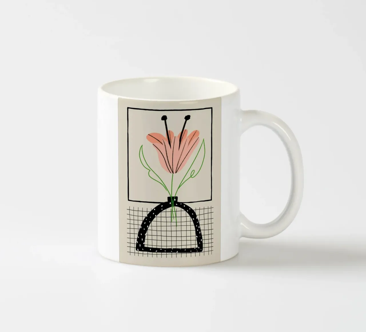 Harmony tazza in ceramica da Pure