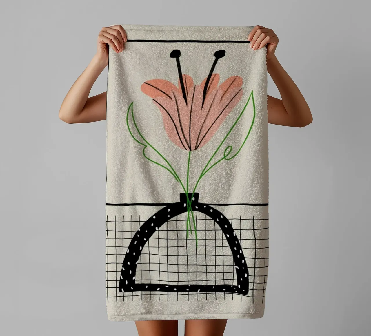 Harmony badhanddoek van Pure