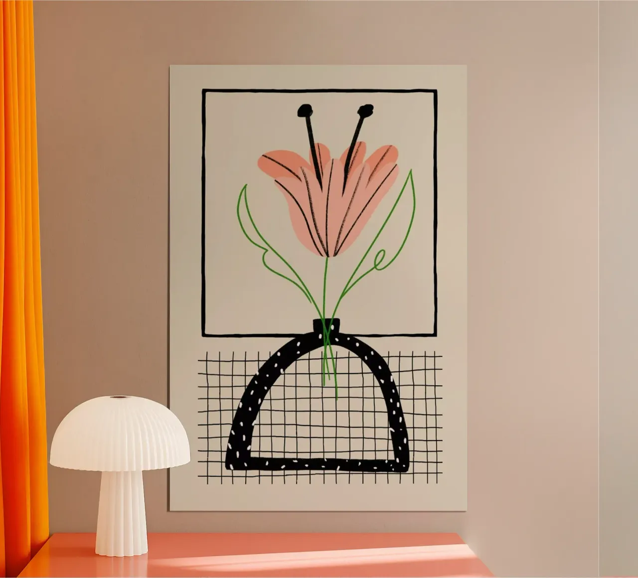 Harmony poster van Pure