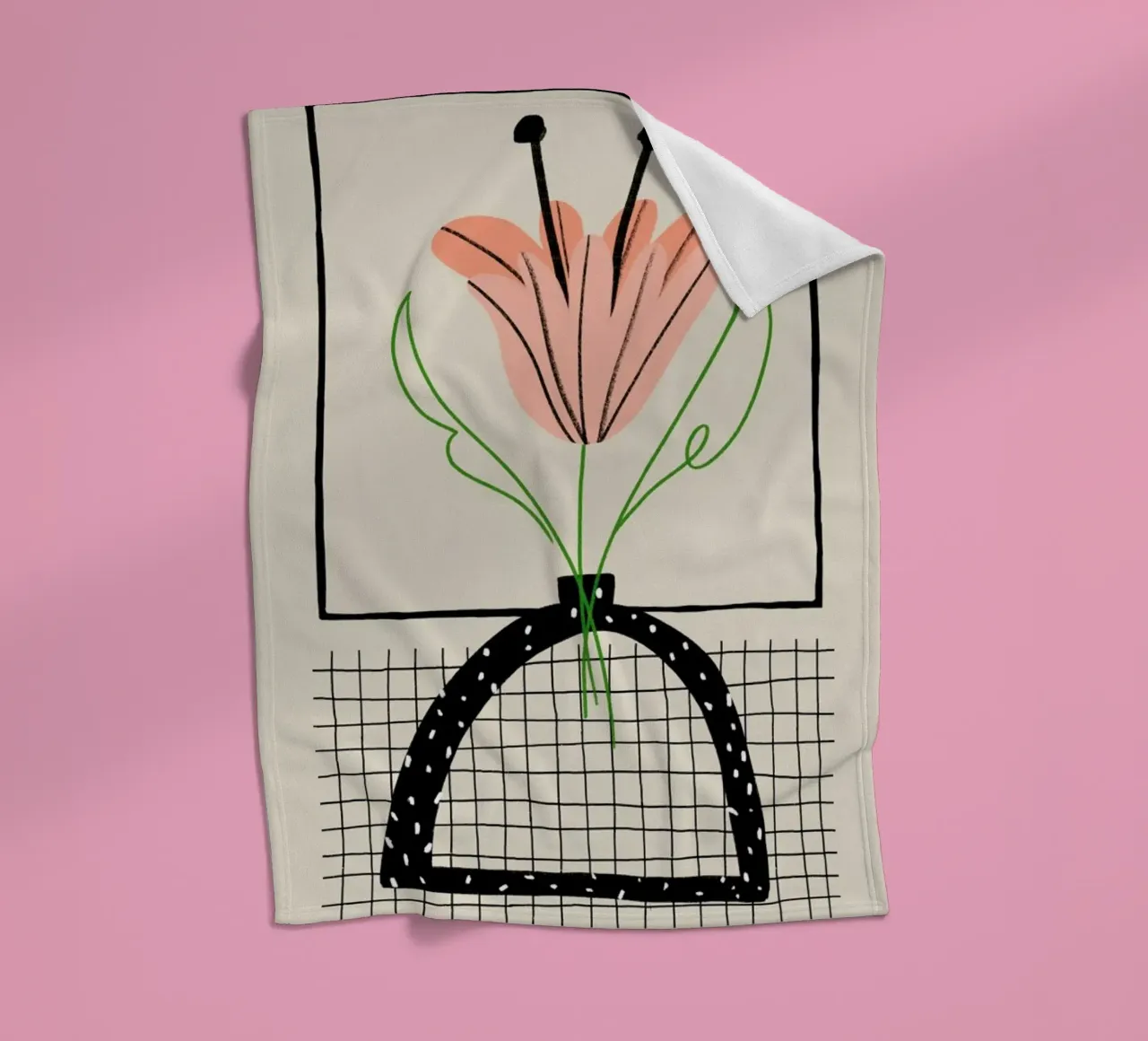 Harmony Fleecedecke von Pure