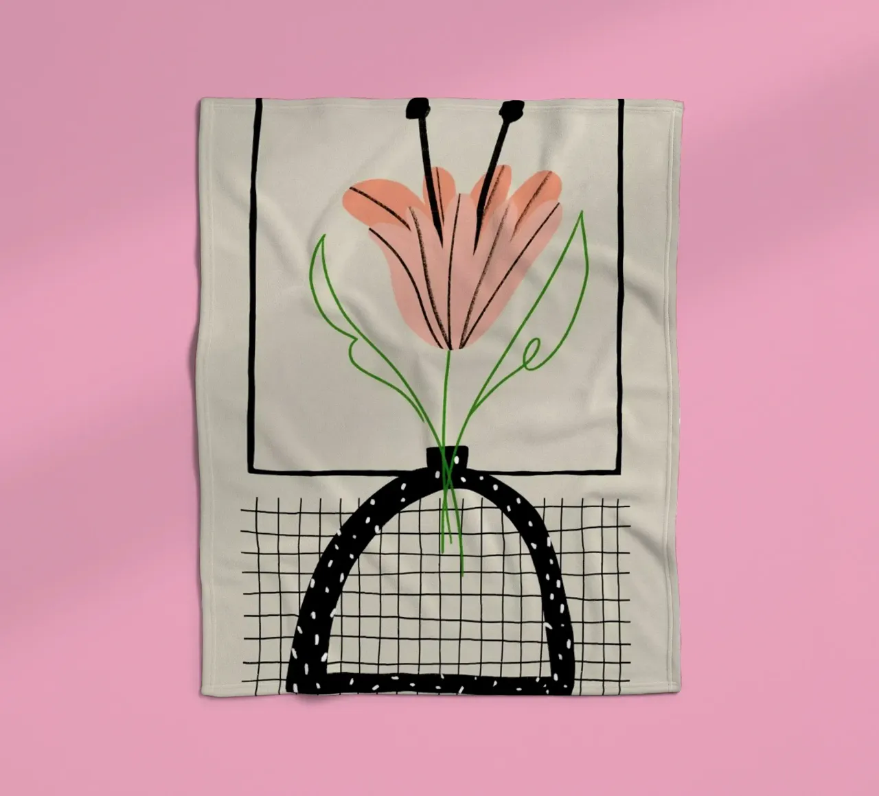 Harmony Fleecedecke von Pure