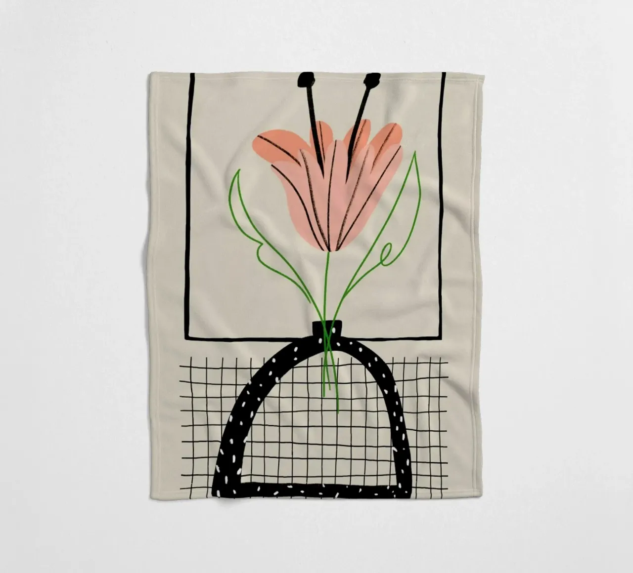 Harmony Fleecedecke von Pure