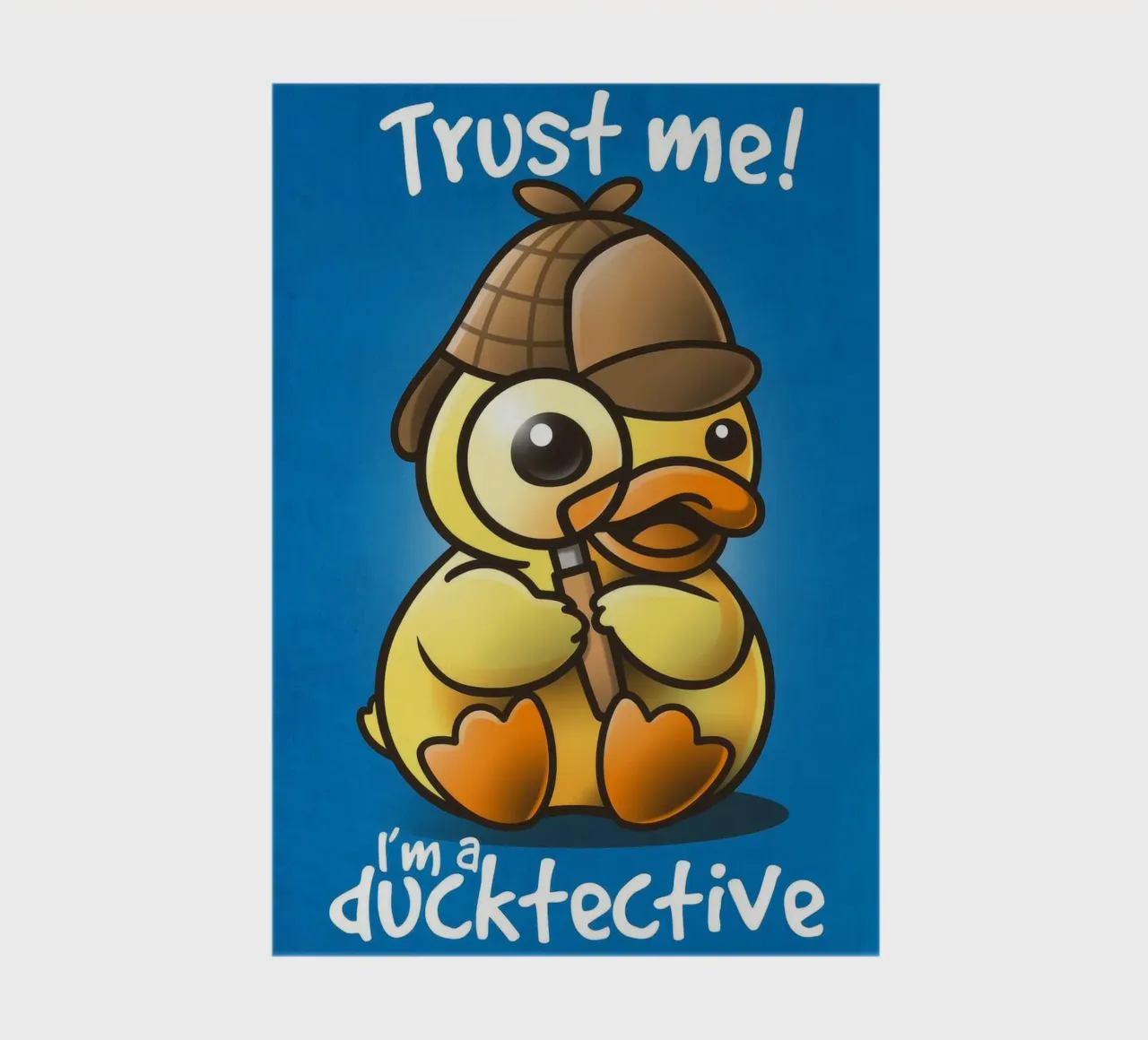 I'm a ducktective notebook by Nando Art
