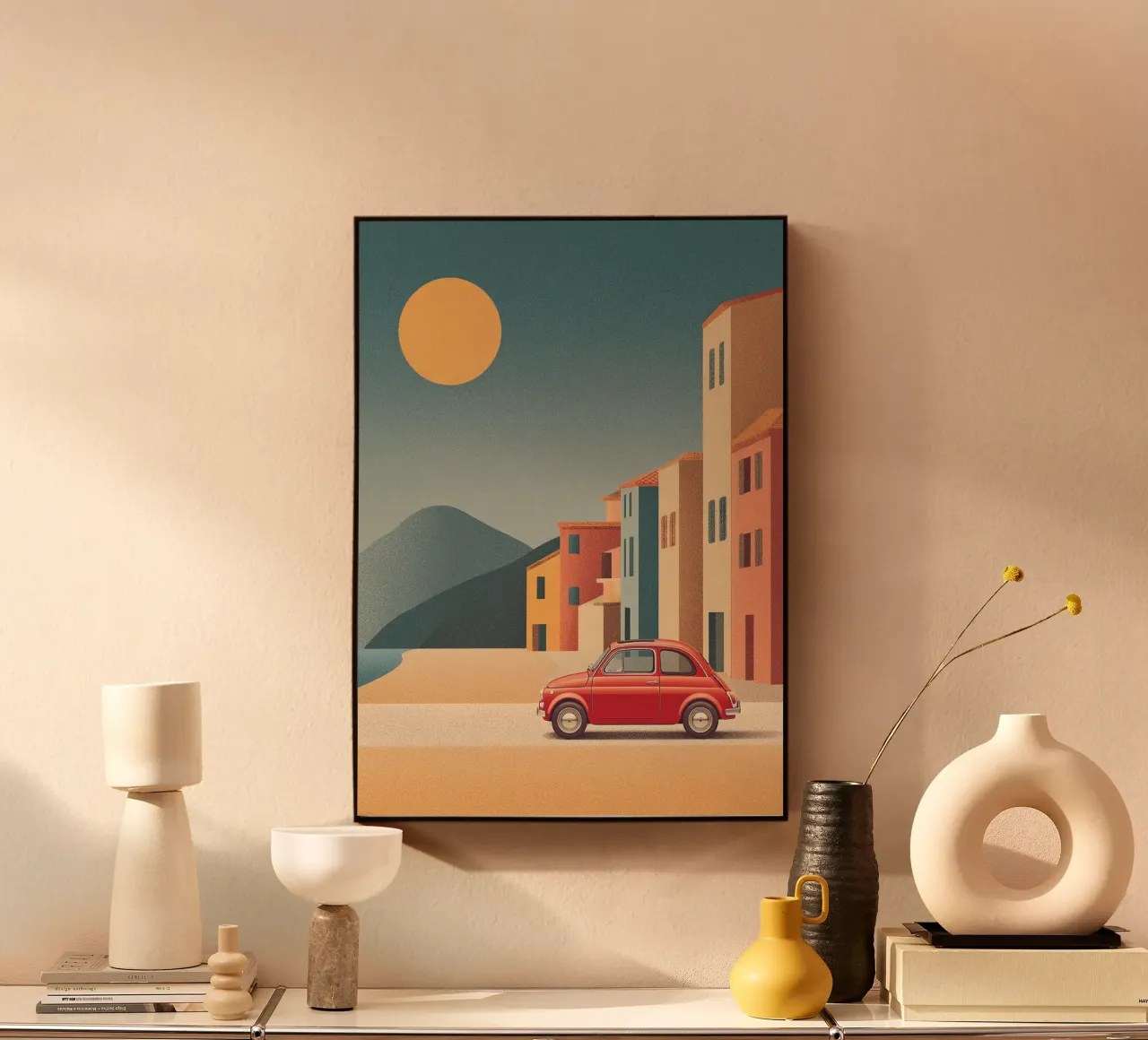 Coastal Drive in Cinquecento plexiglass da michi