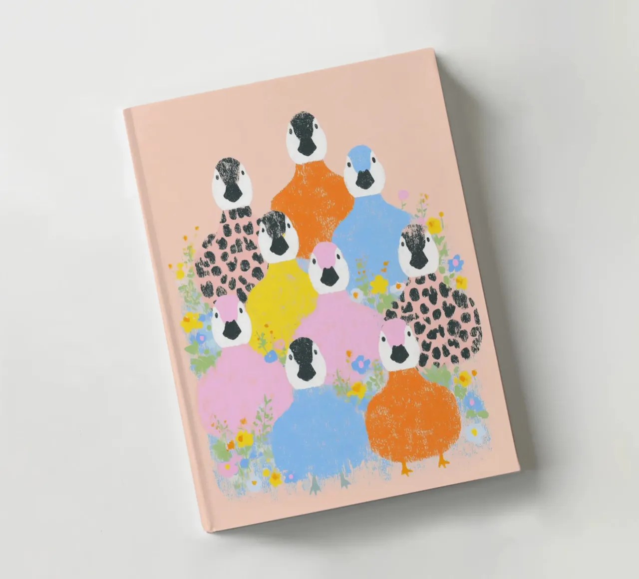 Fiori e divertimento con le anatre diario da Carinaprint