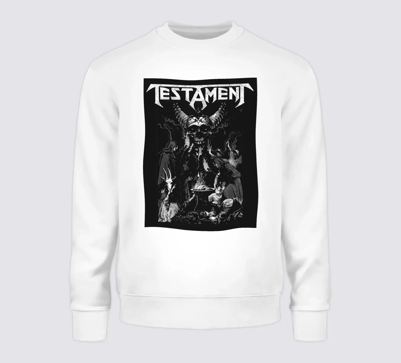 Testament band art felpa da vanhesling