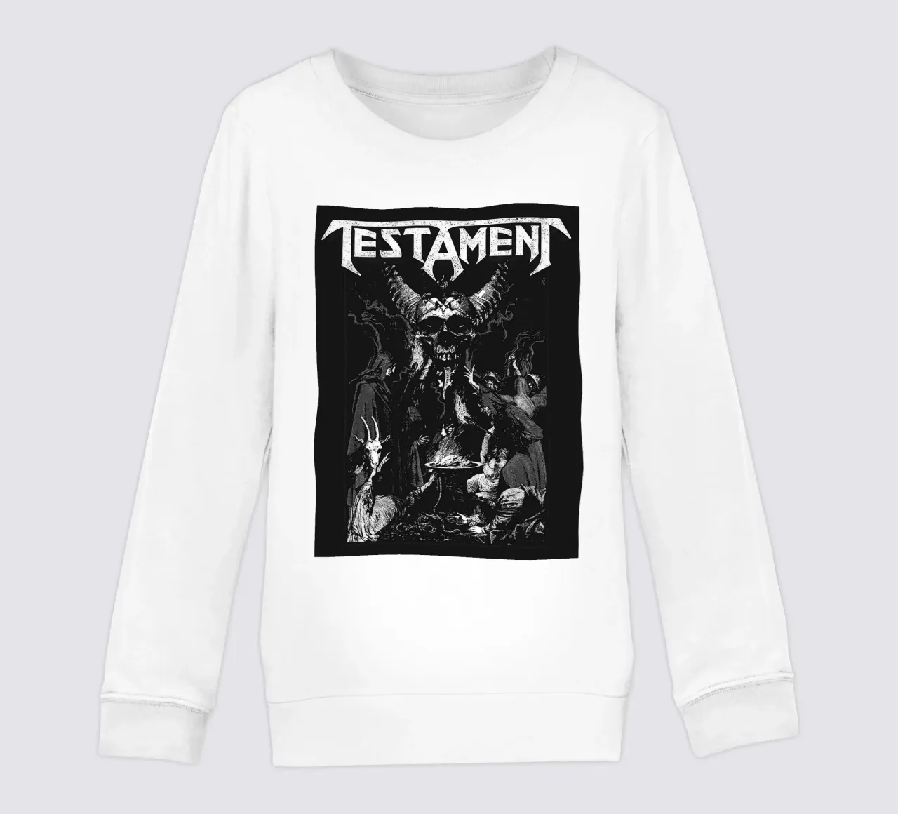 Testament band art felpa bambino da vanhesling