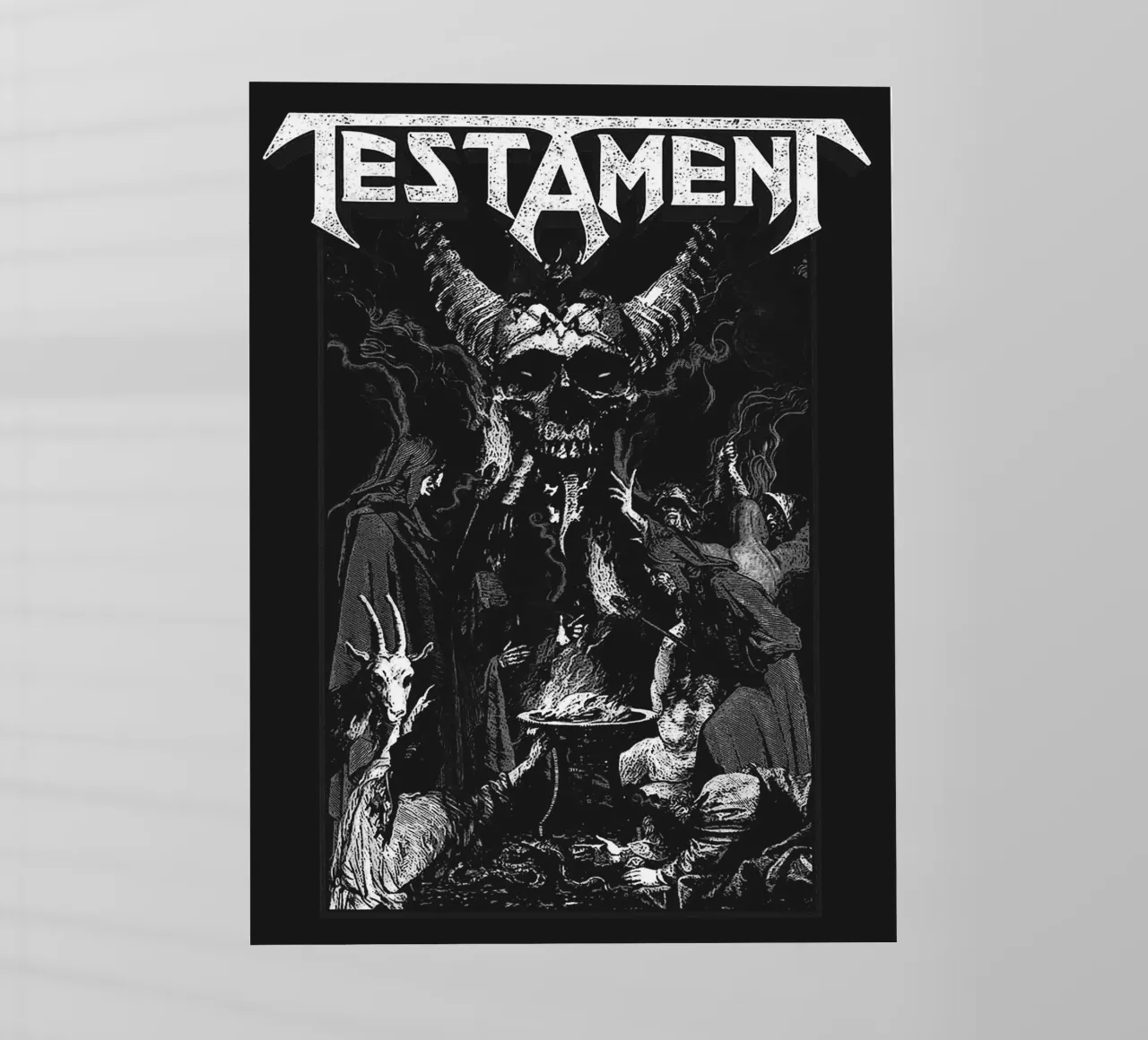 Testament band art pellicola backlit da vanhesling