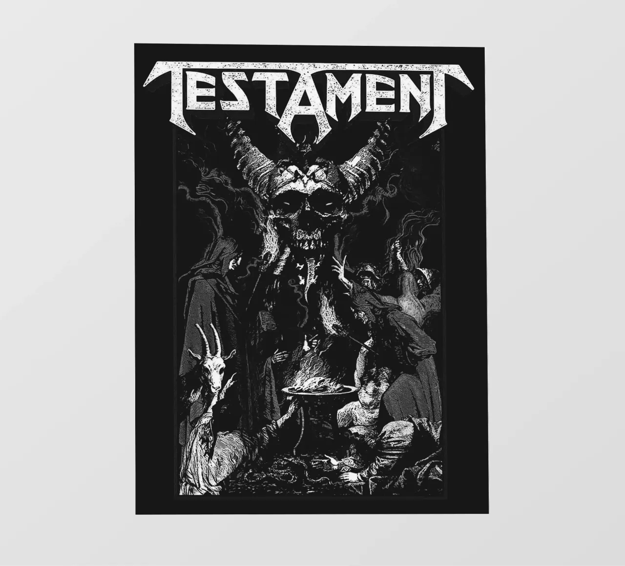 Testament band art pellicola backlit da vanhesling