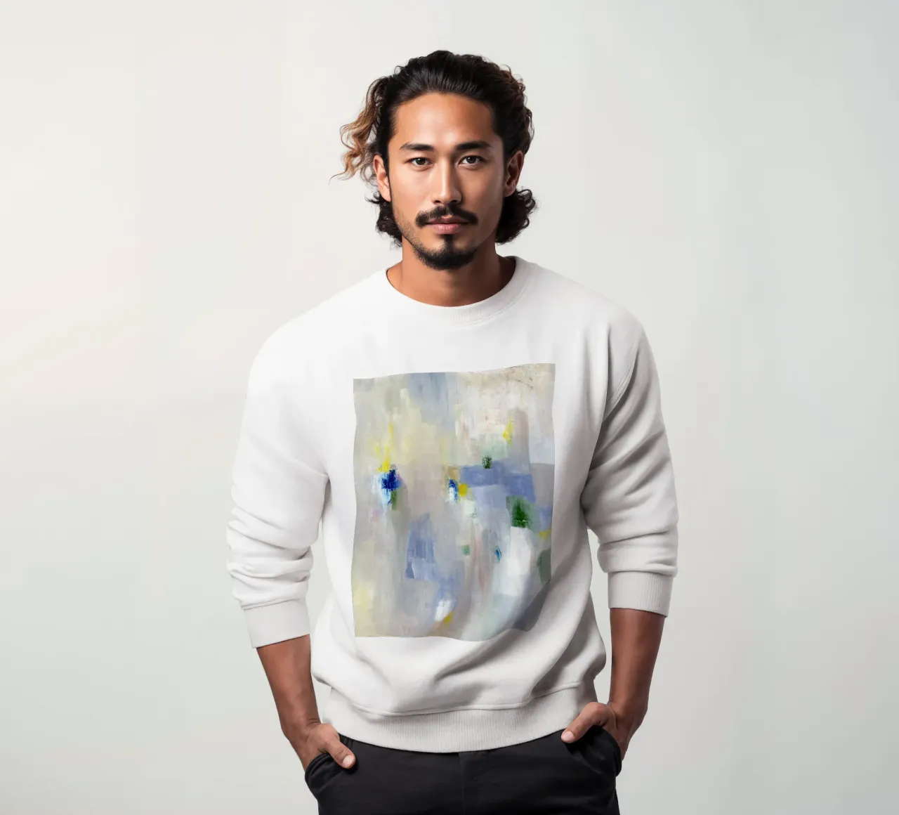 tratti astratti colorati felpa da Nikitajariwala